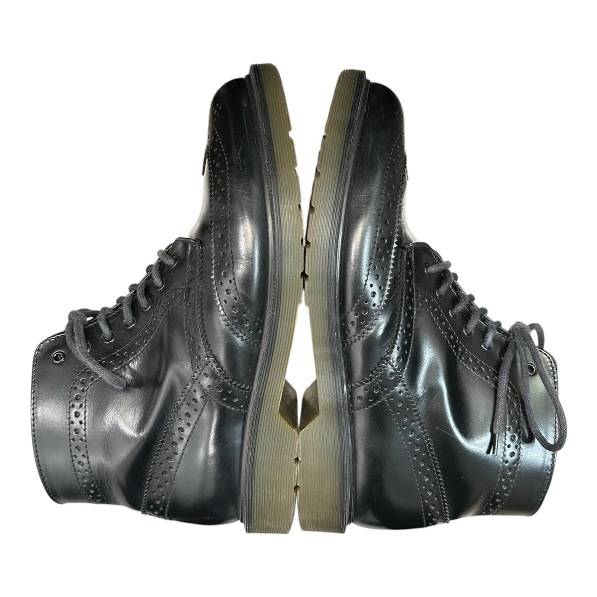 DR.MARTENS(ドクターマーチン) England made Wingtip Boots イングランド製 ウィングチップ 7ホール ブーツ 9582 UK 8(27.0cm程度) ブラック