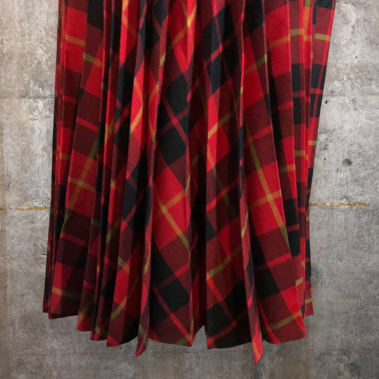 COMME des GARCONS JUNYA WATANABE(コムデギャルソンジュンヤワタナベ) 17AWチェックプリーツスカートパンツ JT-P045 SIZE S レッド×ブラック AD2017