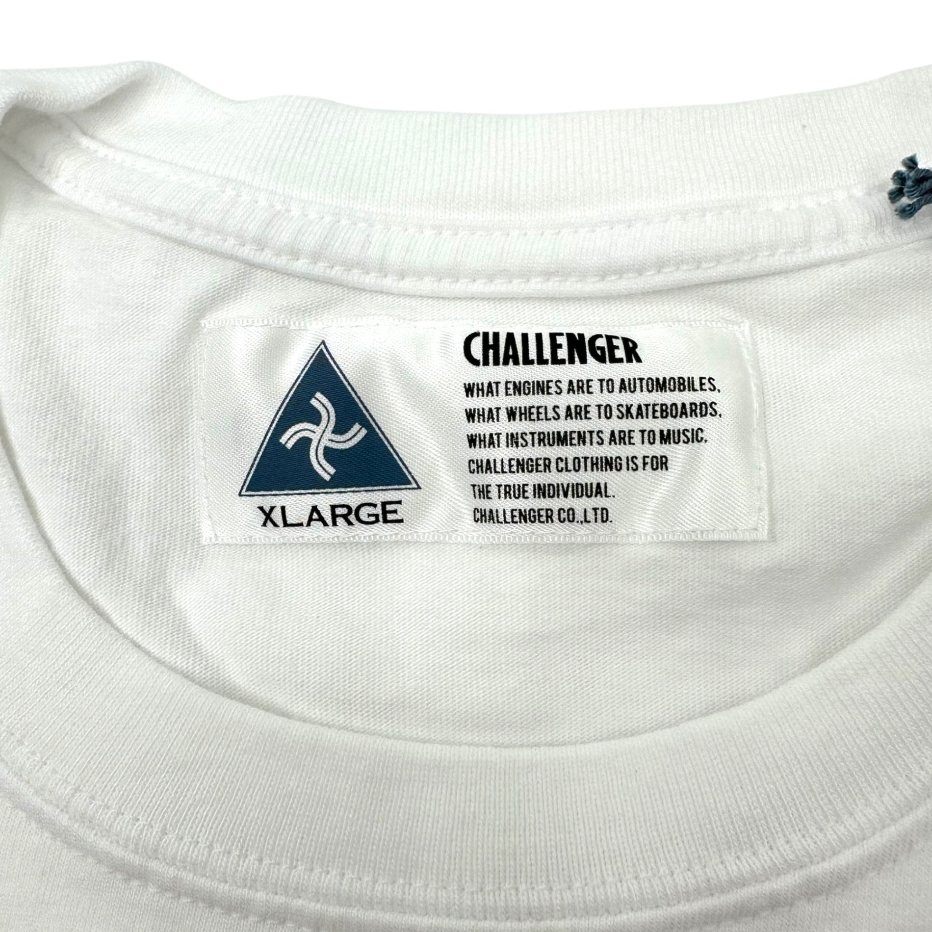 CHALLENGER(チャレンジャー) 15th ANNIVERSARY POP-UP限定 AUTHORIZED TEE 15周年 ポップアップ限定 Tシャツ CLG-TS 024-037 XL ホワイト×ブラック×マルチカラー “ROC” Ruins of CHALLENGER-