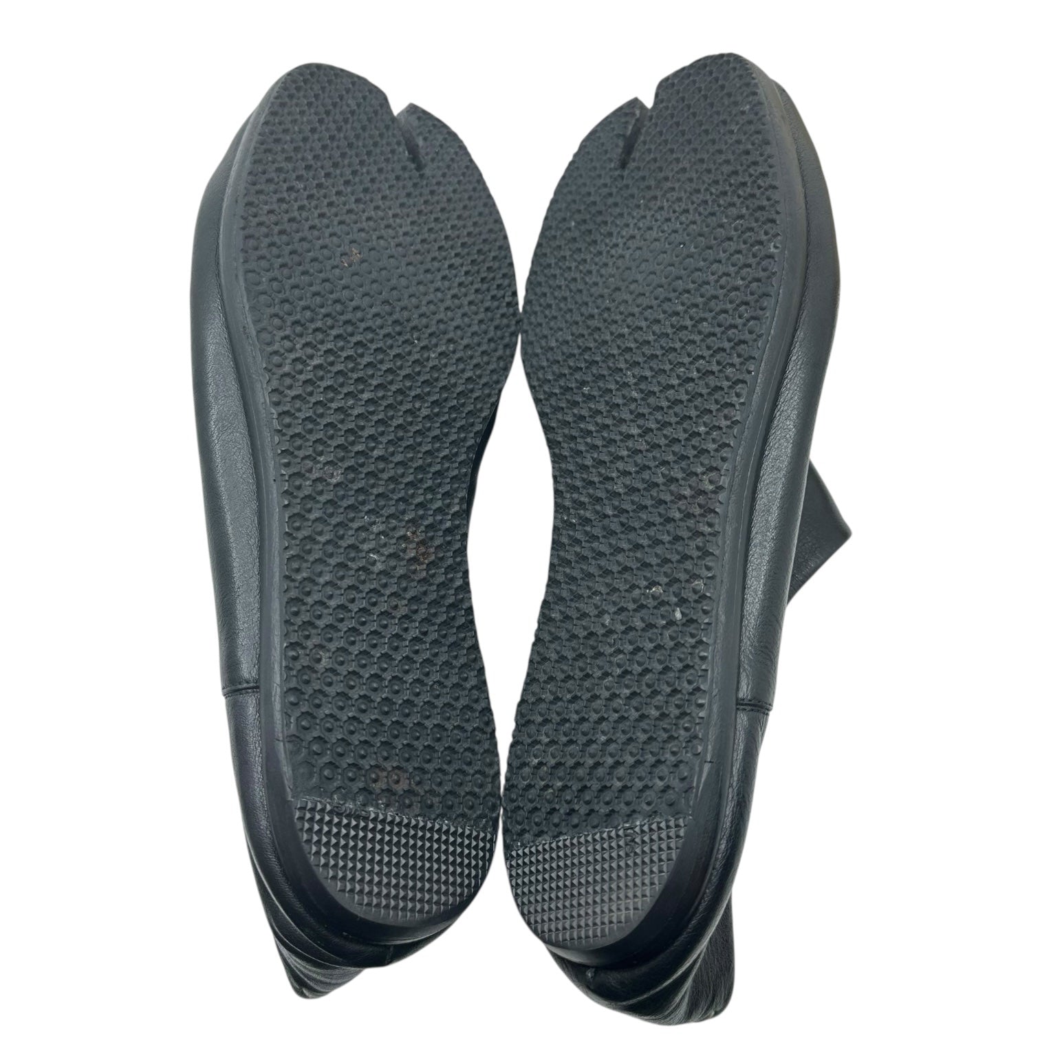 MAISON MARGIELA(メゾンマルジェラ) Tabi Babouche 足袋 バブーシュ レザー スリッポン 42(27.0cm程度) ブラック