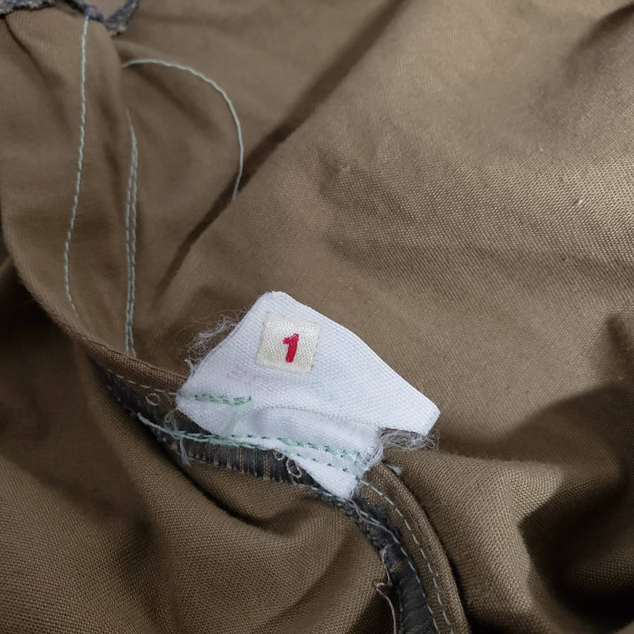 Euro Vintage(ヨーロッパヴィンテージ) Dandy_タックワイドパンツ 1(Mサイズ程度) ブラウン