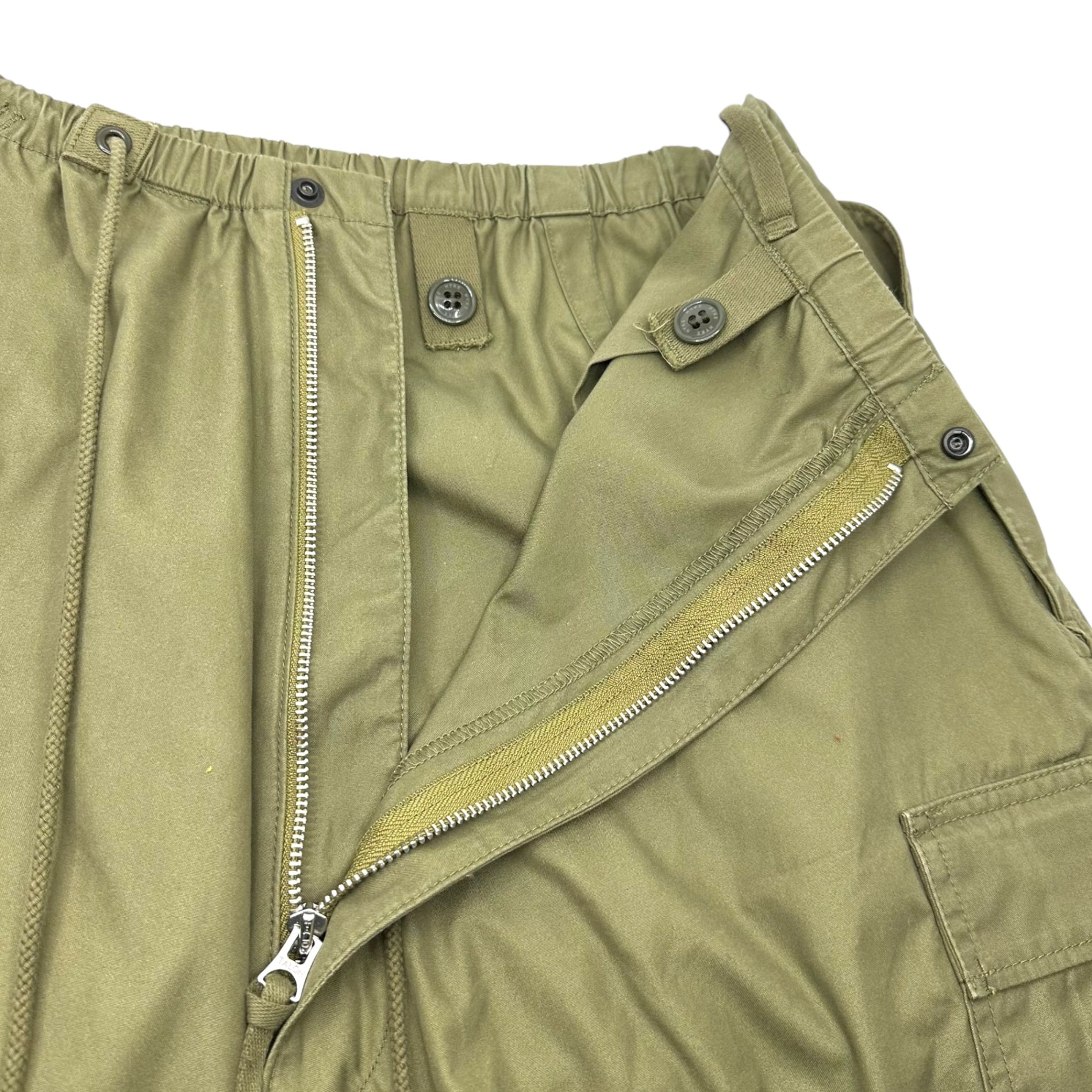 HYKE(ハイク) 23SS M-51 TYPE SHELL PANTS カーゴ パンツ 231-13236 5 XX-LARGE オリーブ ワイド ミリタリー