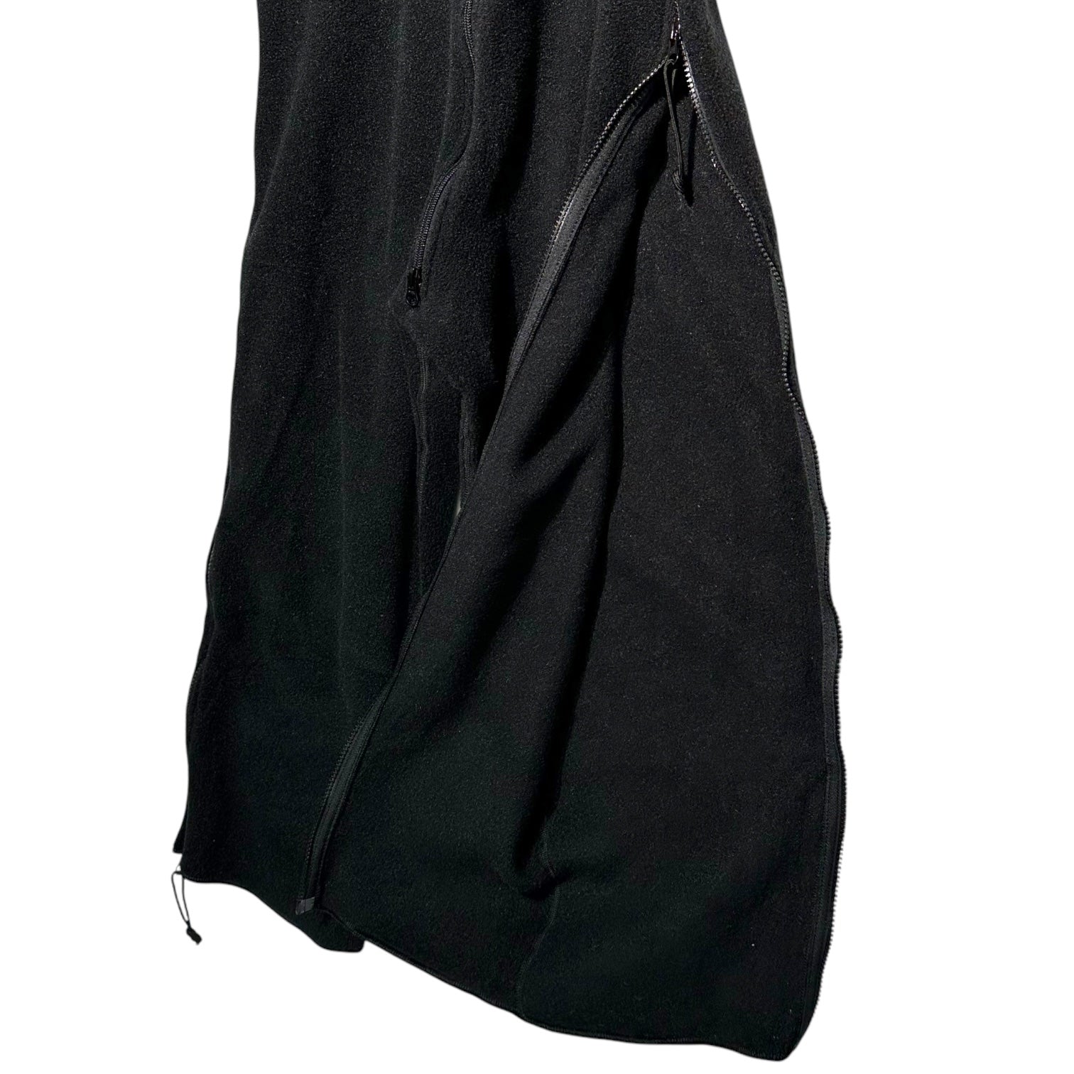 US ARMY(アメリカ軍) POLARTEC COLD WEATHER OVERALL NOS フリース オーバーオール 8415-01-472-6912 MEDIUM-SHORT ブラック ミリタリー