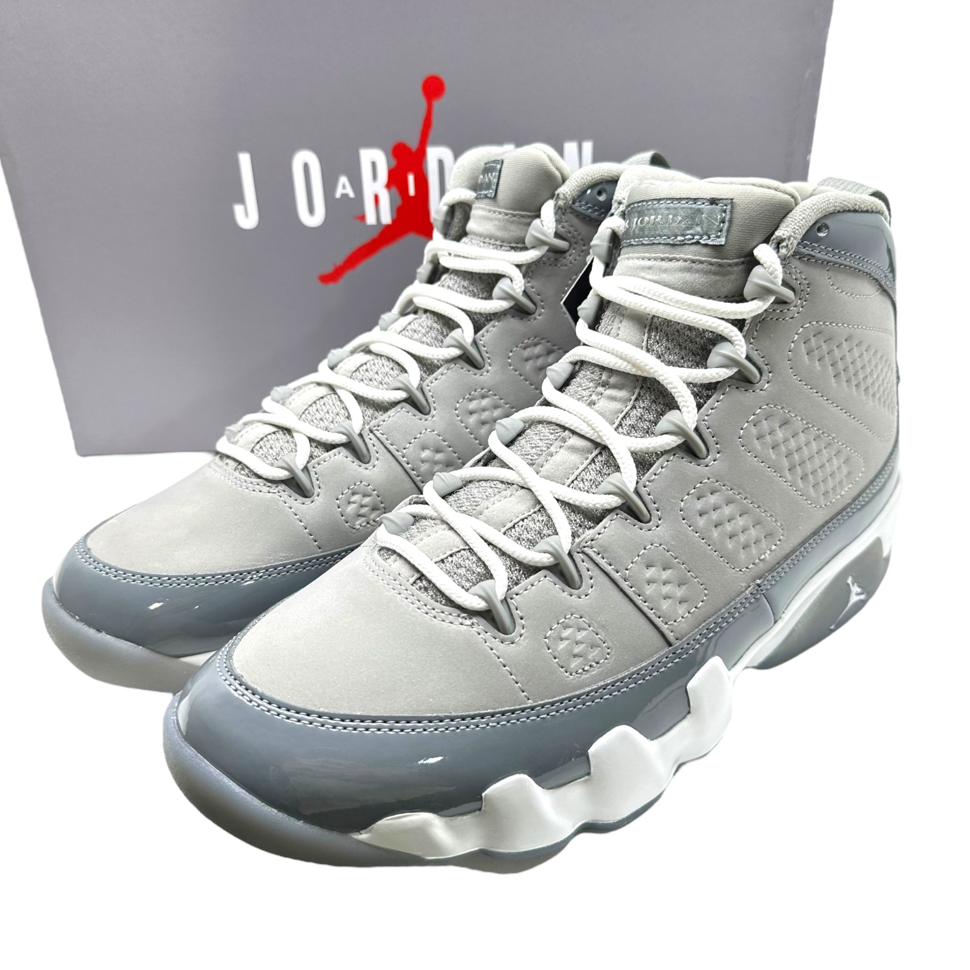 NIKE(ナイキ) Air Jordan 9 "Cool Grey" エア ジョーダン 9 "クールグレー" HV4794-011 27cm グレー ハイカット スニーカー 箱付