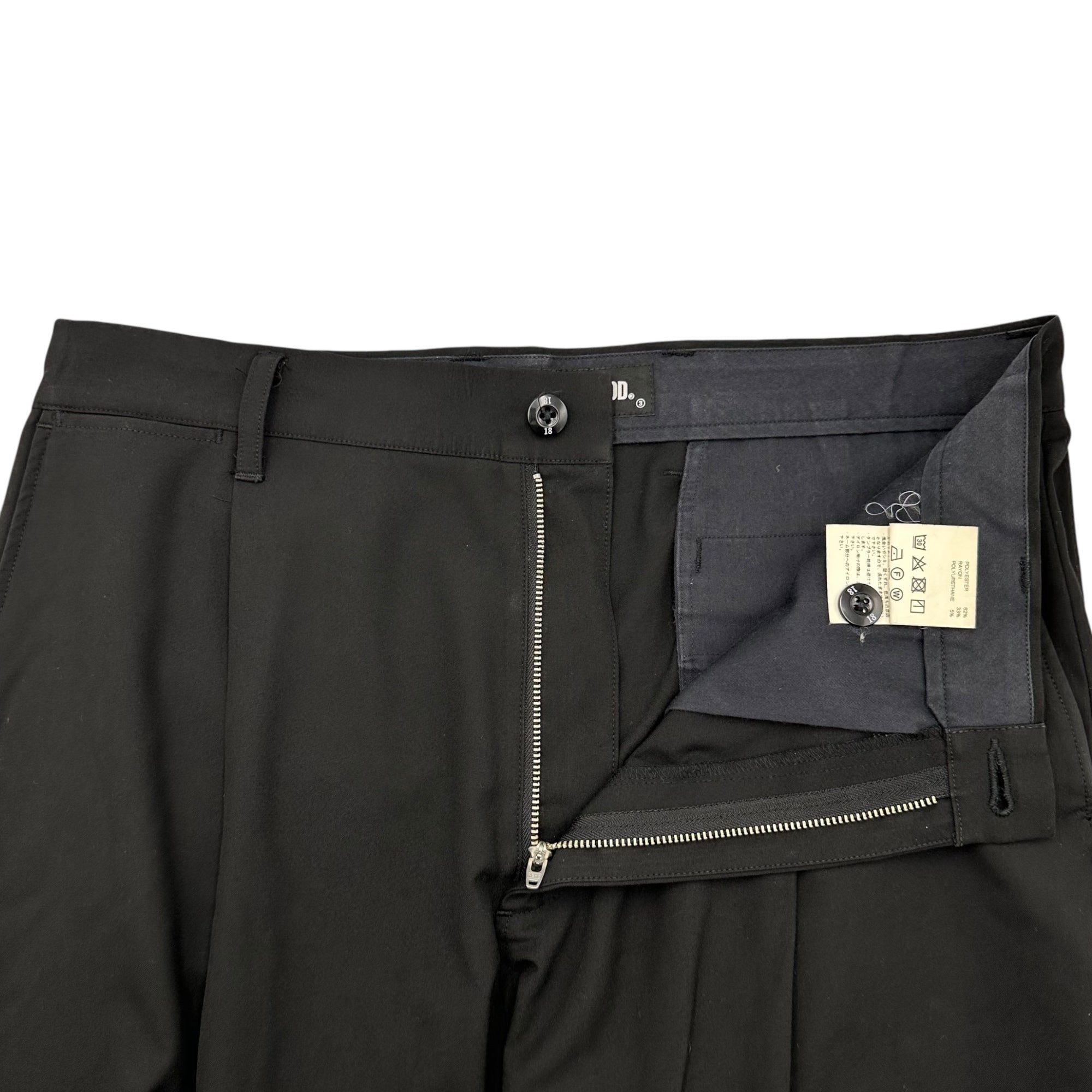 NEIGHBORHOOD(ネイバーフッド) 21SS TUCK/ER-PT テーパード スラックス 211AQNH-PTM02 M ブラック