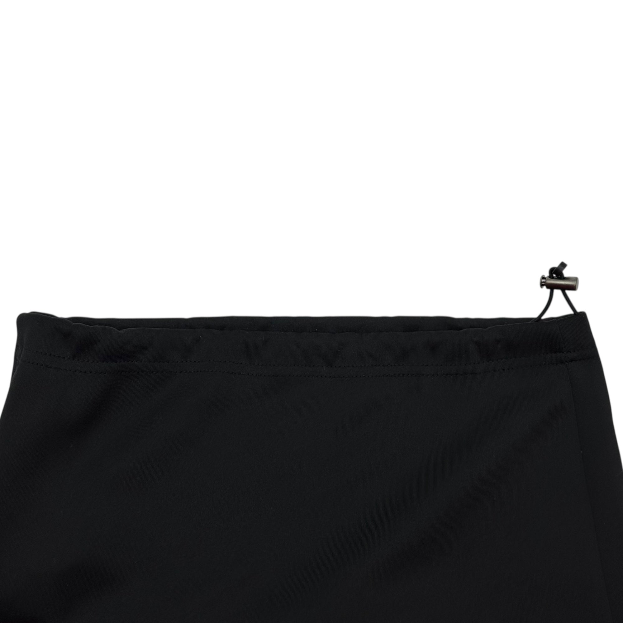 WIND AND SEA×FCMM(ウィンダンシー×エフシーエムエム) Round Wide Pants ラウンド ワイド スウェット パンツ FC021048BW M ブラック バギー ドローコード