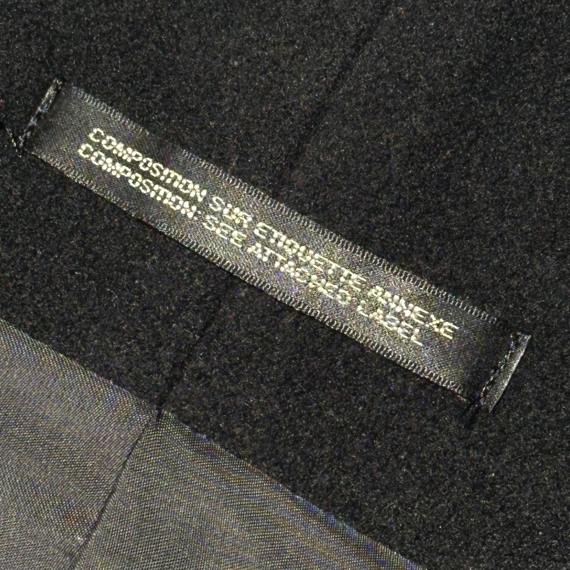 Y's(ワイズ) Kimono-Style Shawl Collar Melton Jacket 着物 スタイル ショールカラー メルトン ジャケット YG-J23-918 3(L程度) ブラック