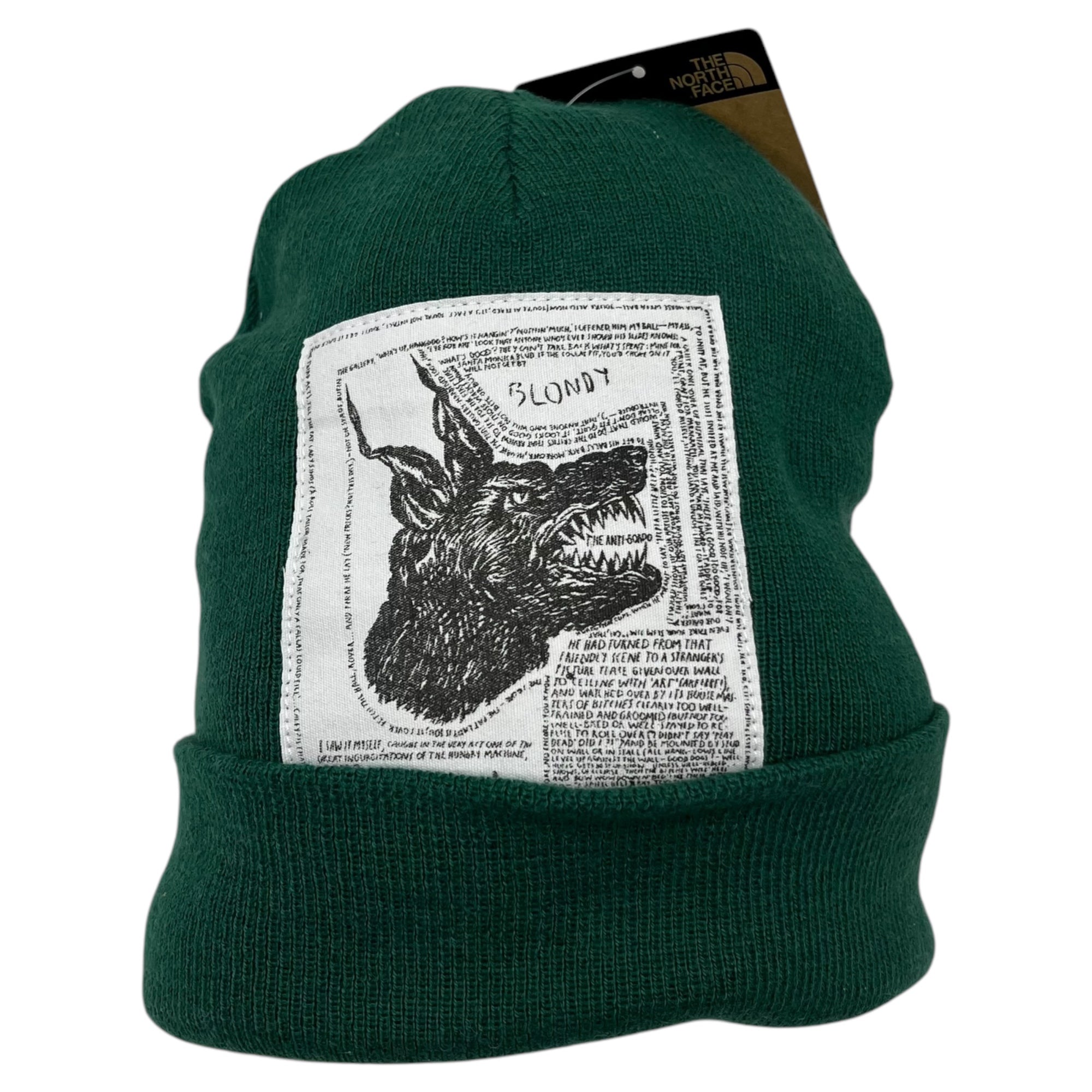 SUPREME×THE NORTH FACE(シュプリーム×ノースフェイス) 24AW 「Beanie」 ニット キャップ NN524501I グリーン ビーニー ニット帽 コラボ