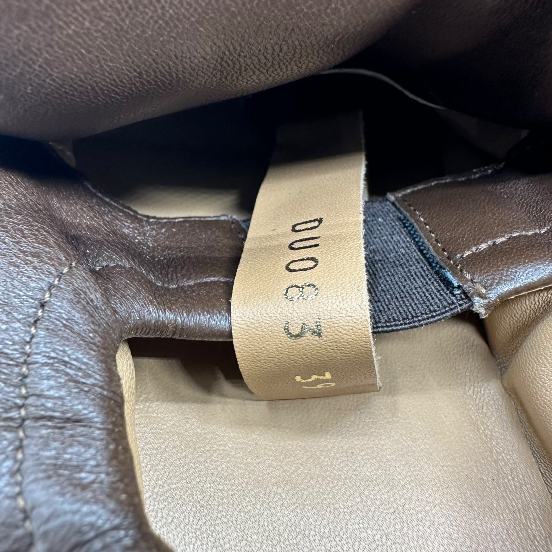 DRIES VAN NOTEN(ドリスヴァンノッテン) 22AW Patted leather loafers パテッド レザー クスエア トゥ ローファー DU083 39(24.5cm~25cm程度) ブラウン レザー シューズ