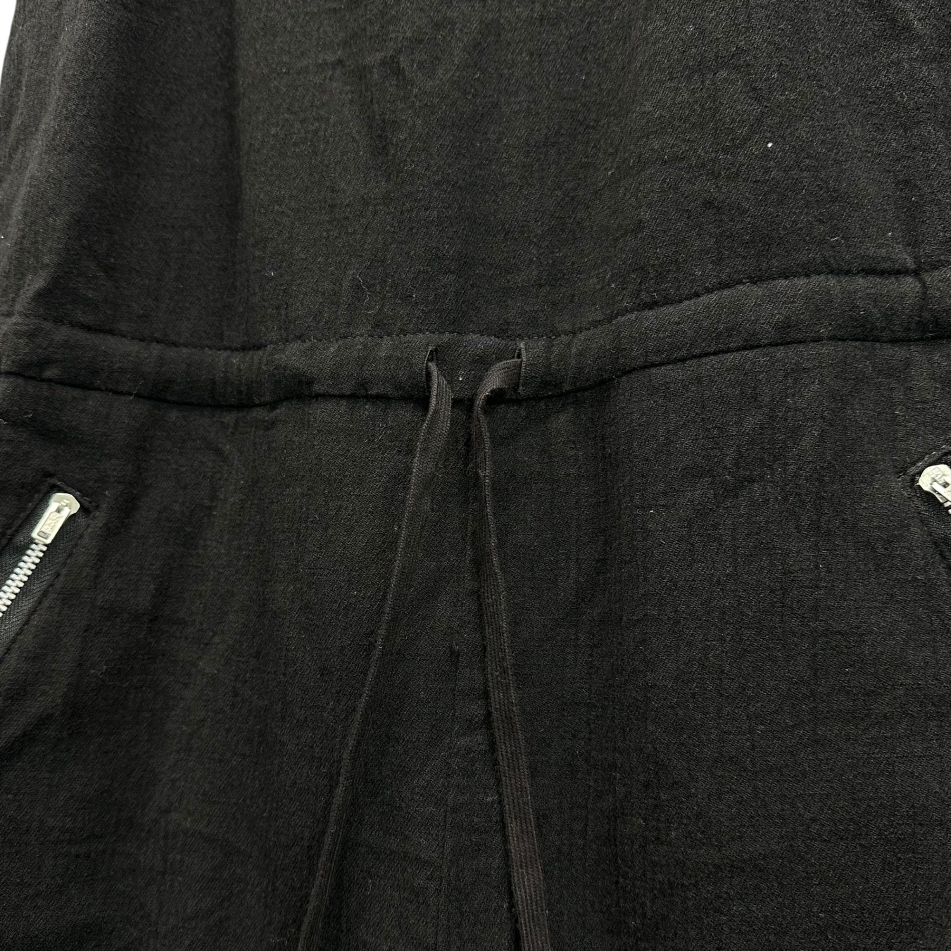 tricot COMME des GARCONS(トリココムデギャルソン) 10AW Product-dyed Wool Nylon All-in-One 製品染め ウール ナイロン オールインワン TF-A002 M ブラック AD2010