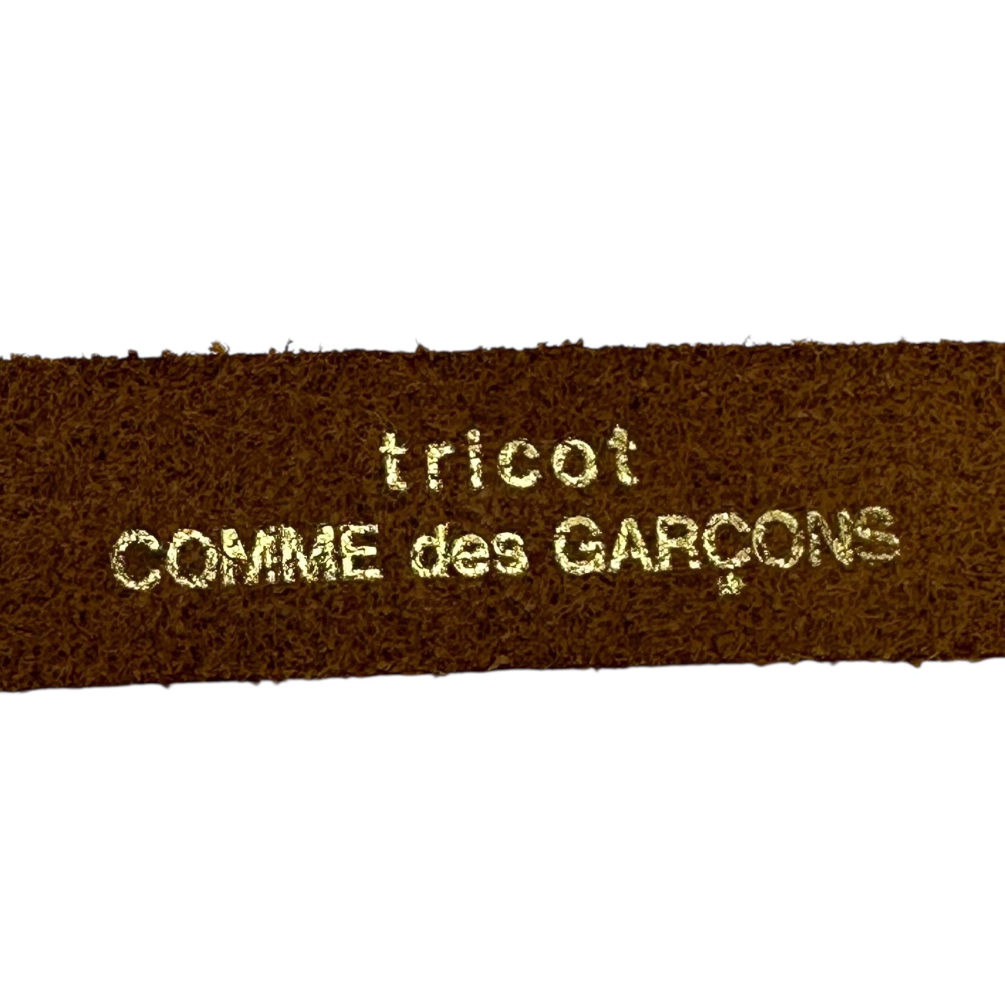 tricot COMME des GARCONS(トリココムデギャルソン) Pink Narrow Leather Belt ピンク ナロー レザー ベルト ピンク