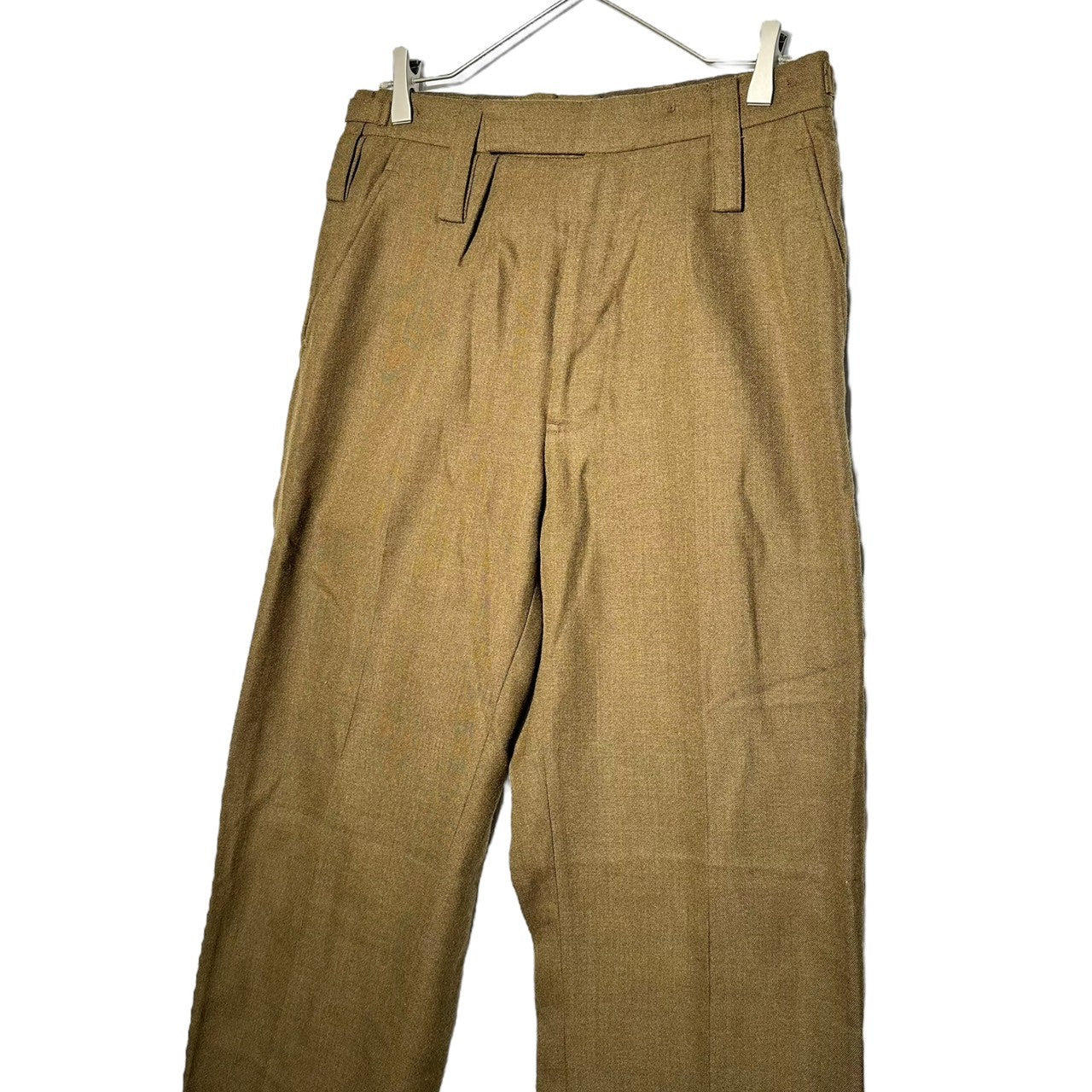 british army(イギリス軍) barrack dress trousers バラック ドレス トラウザーズ スラックス パンツ DC2BESL/4628 80 カーキ