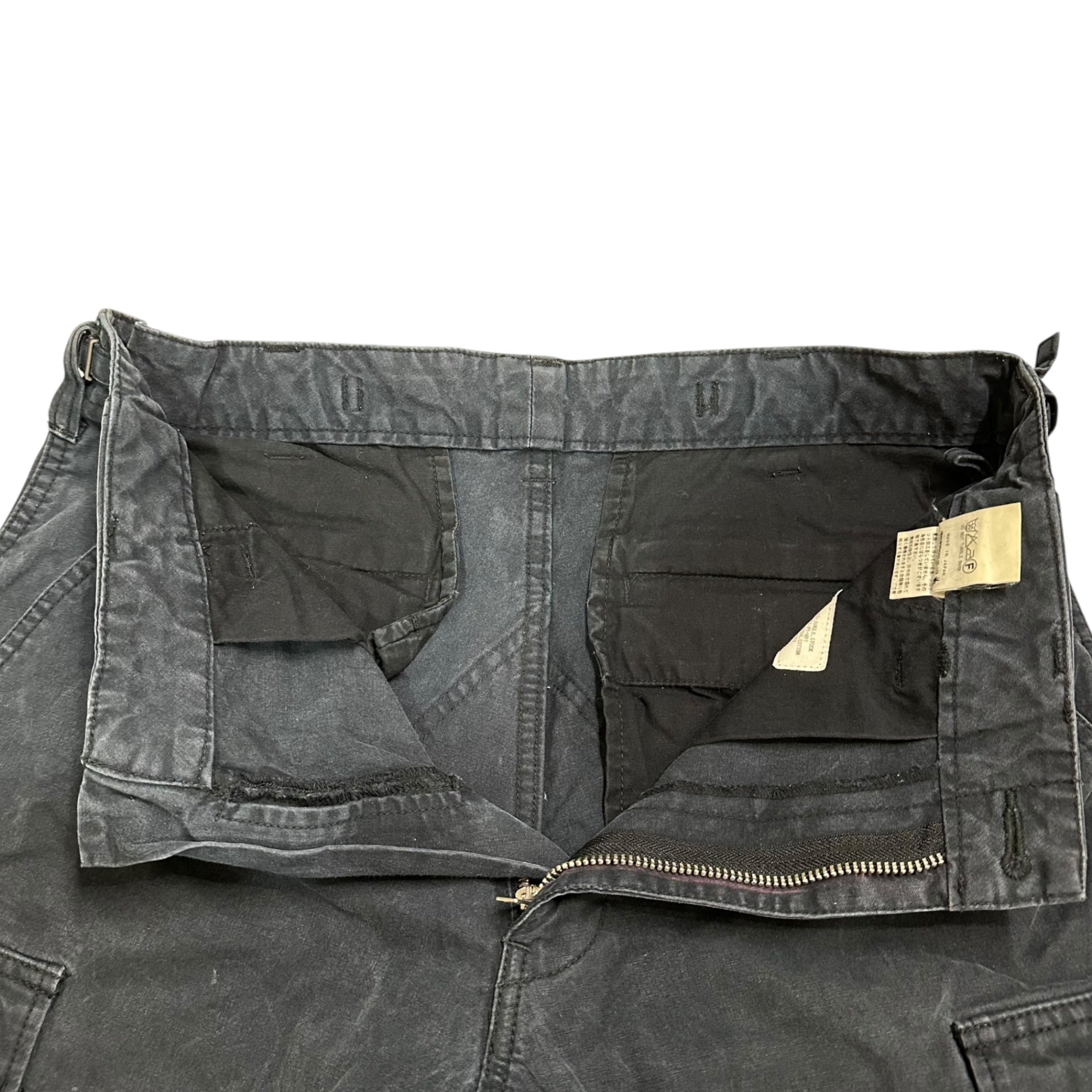 WTAPS(ダブルタップス) 00's Jungle Stock Ripstop Cargo Pants ジャングルストック リップストップ カーゴ パンツ TSDT-PTM01 表記無(L程度) ブラック