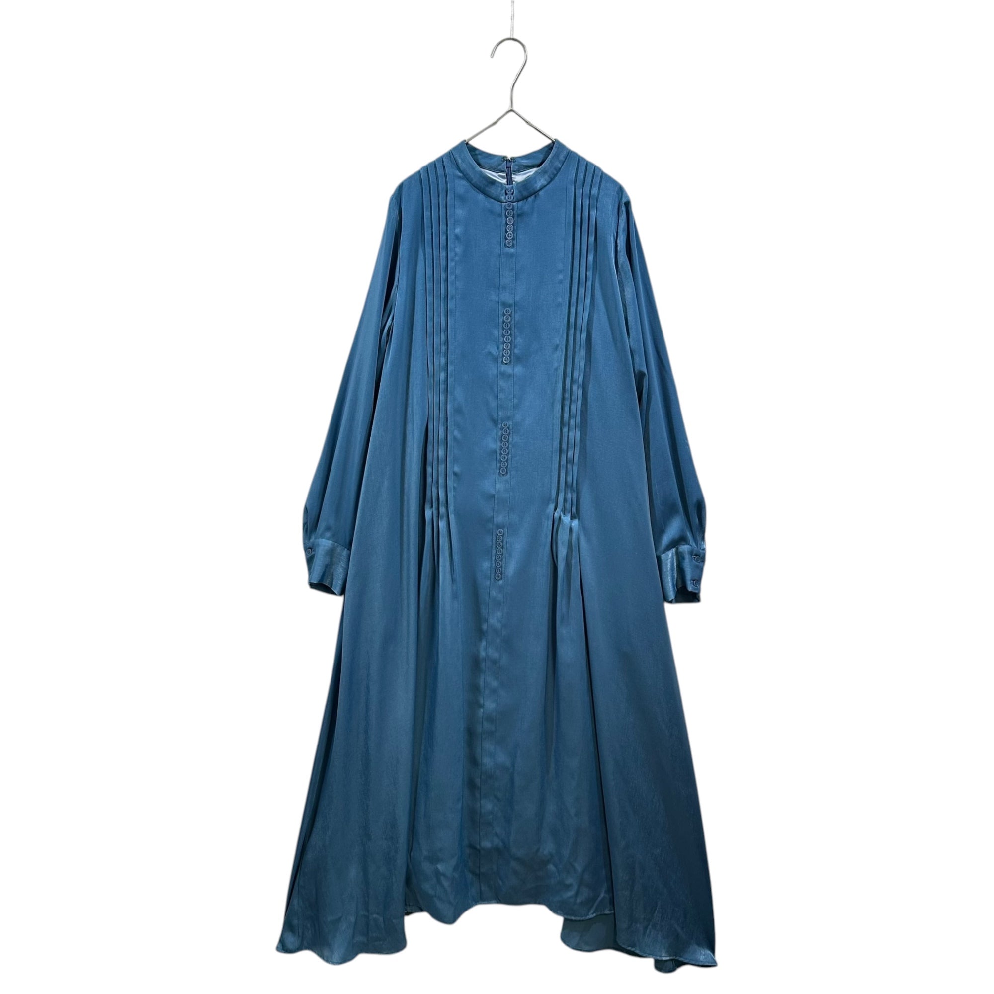 AMERI(アメリ) QUEUE BUTTON DRESS キュー ボタン ドレス ワンピース 01120540860 S ブルー