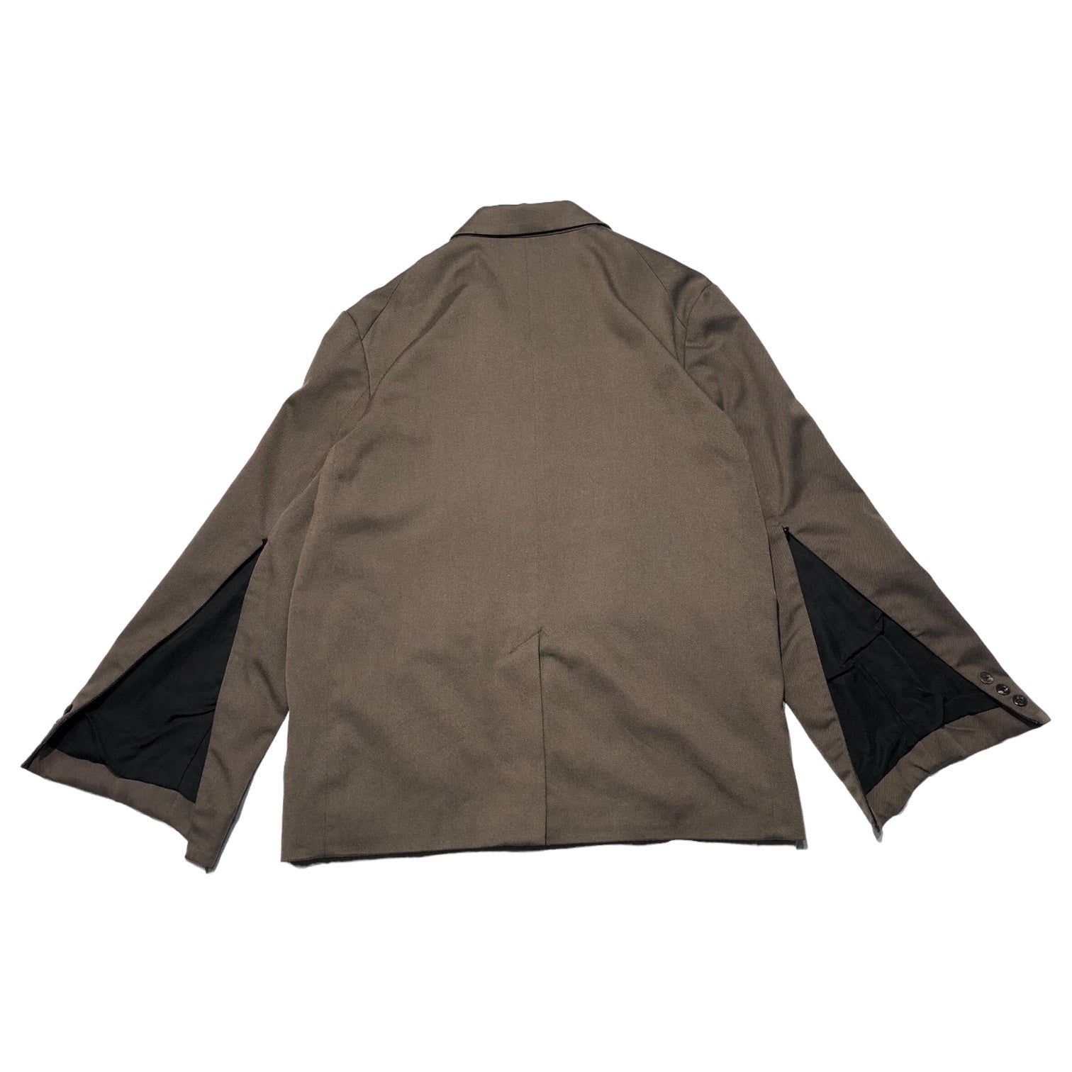 Jieda(ジエダ) 20SS SETUP TAILORED JACKET×SWITCHING TUCK SLACKS セットアップ ジャケット スラックス JIE-20S-JK04/JIE-20S-PT05-A JKT:04 BOTTOM:02 ブラウン