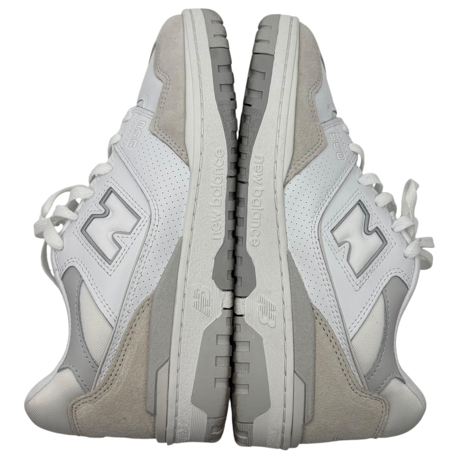 NEW BALANCE(ニューバランス) BB550 low cut sneakers ローカット スニーカー レザー BB550NCB 27.0cm ホワイト