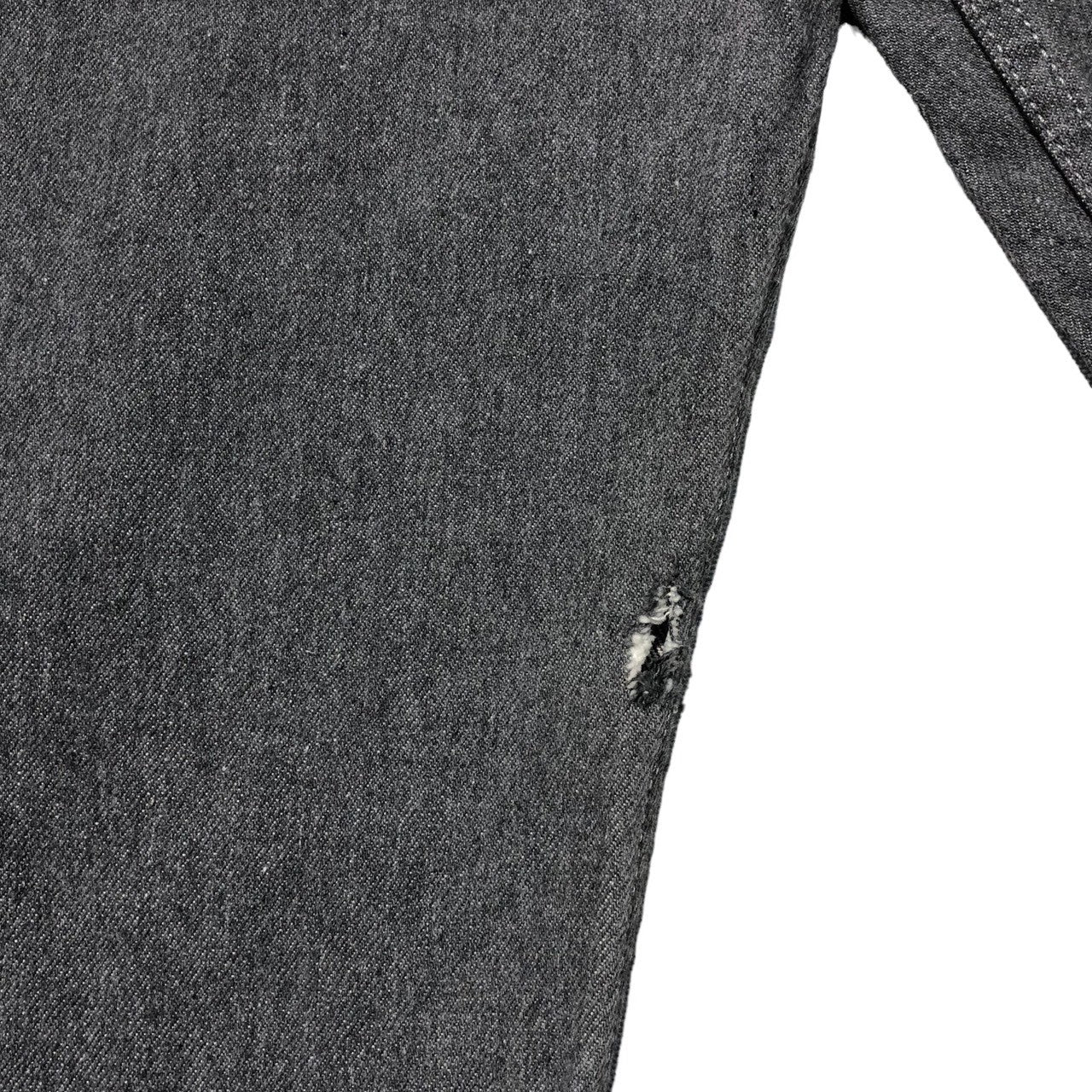 Levi's(リーバイス) 80’s straight denim pants ストレート デニム パンツ 40509-2767 W36 L32 グレー 先染め 80年代 1986年3月製造 513 USA製 ヴィンテージ