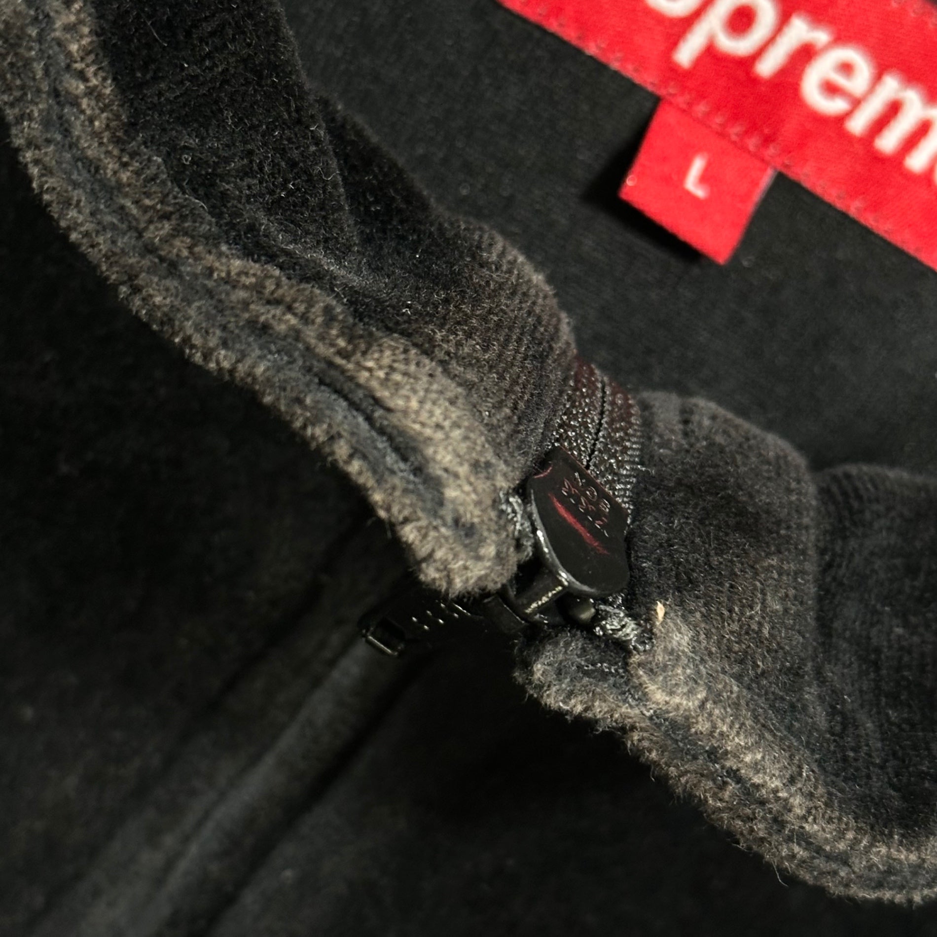 SUPREME(シュプリーム) 22AW Studded Velour Track Jacket スタッズ ベロア トラックジャケット L ブラック
