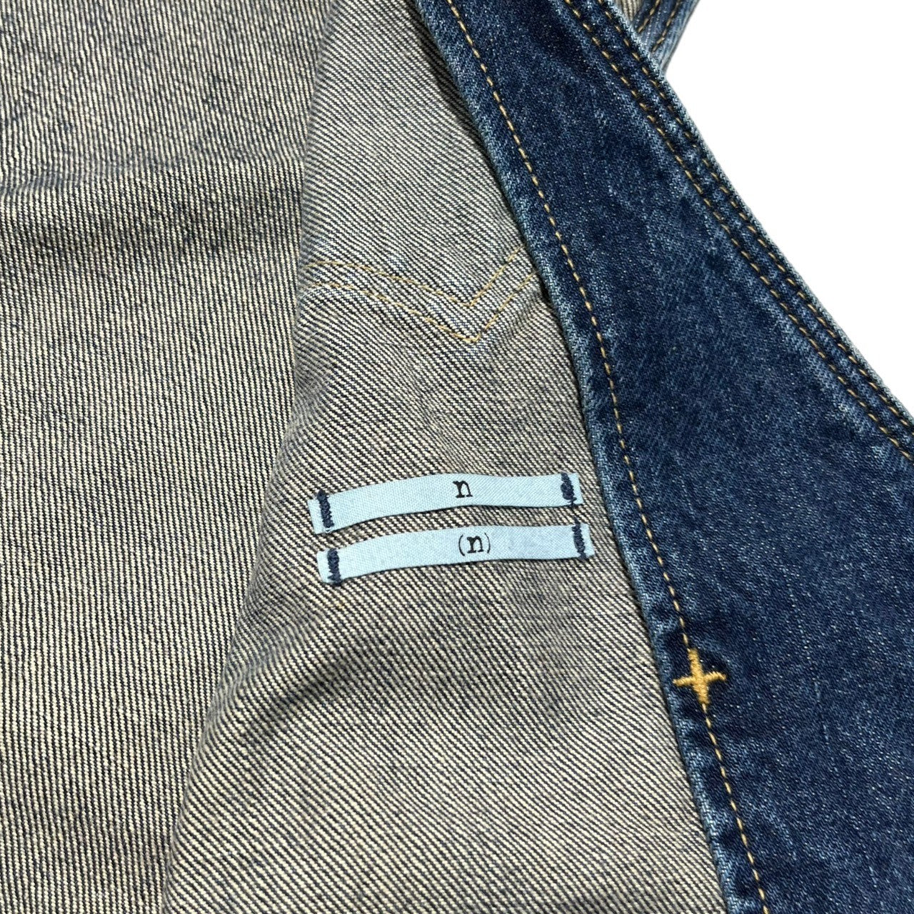 n(n) NUMBER(N)INE(エヌエヌ ナンバーナイン) 08SS Vintage processed denim vest ヴィンテージ加工 デニム ベスト S08-NNJ005A 3(M) インディゴ