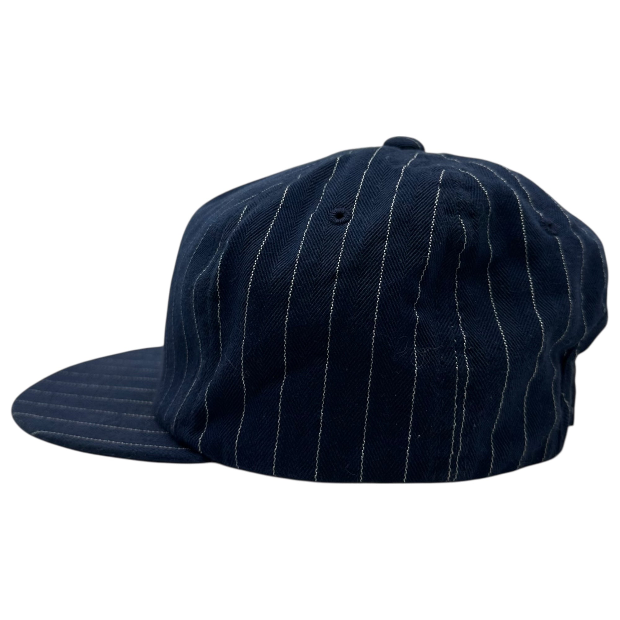 TENDERLOIN(テンダーロイン) 'T-TRUCKER CAP SO' ストライプ トラッカー キャップ ネイビー 帽子