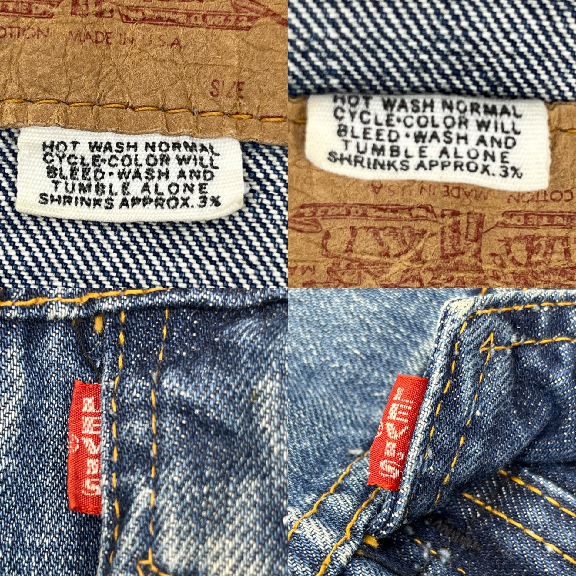 Levi's(リーバイス) 70's 70505 Trucker denim jacket トラッカー デニム ジャケット 70505 表記無し インディゴ USA製 70年代 CHEVROLET BIG E 526