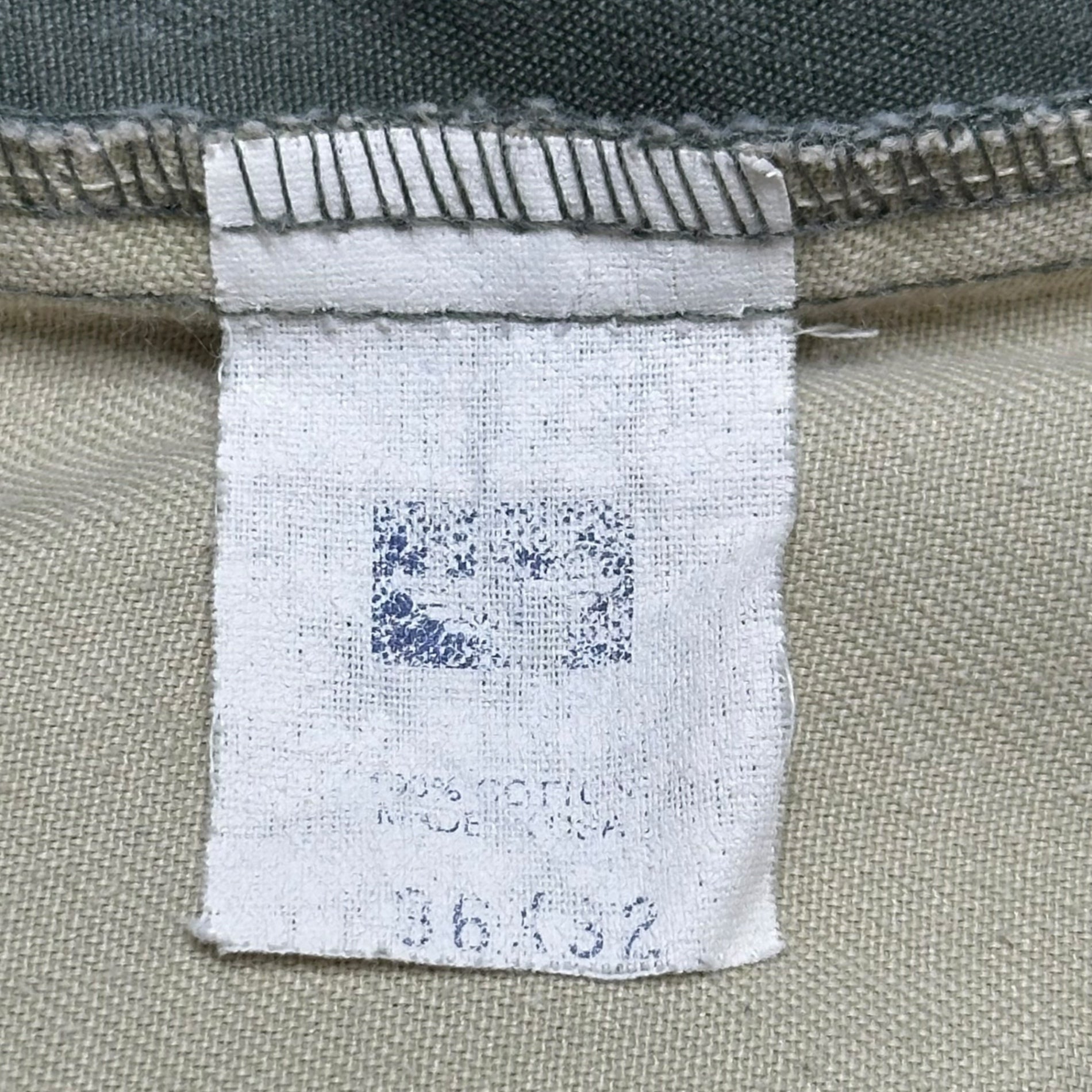 DOCKERS(ドッカーズ) 80's Vintage 2-Tuck Tapered Chino Trousers ヴィンテージ 2タック テーパード チノ トラウザー XL スカイブルー 80年代 Levi’s チノパンライン 古着 フェード ボロ パンツ ワーク