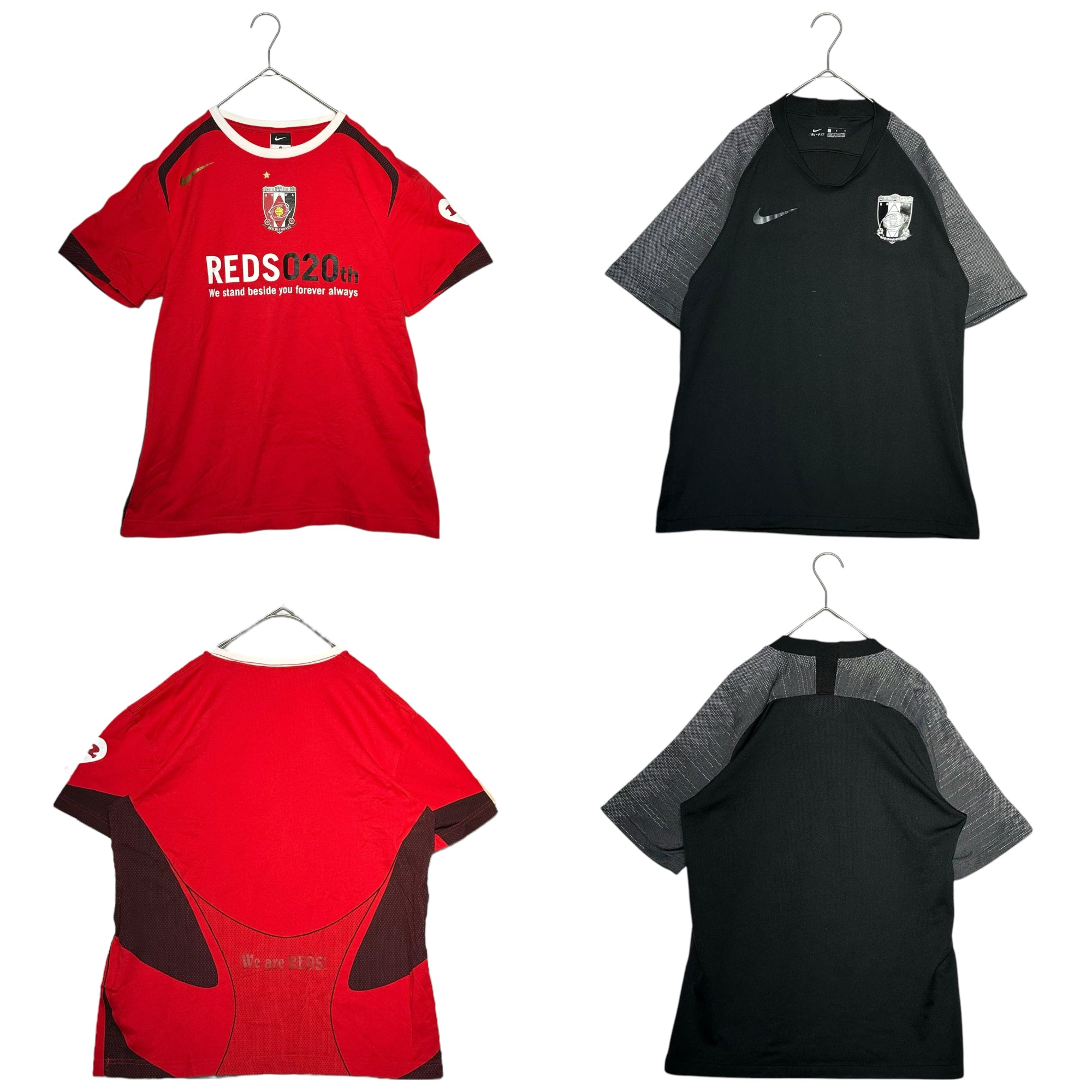URAWA REDS(浦和レッドダイヤモンズ) 計12点 まとめ 練習着 3着 Tシャツ 3 ジャージ 3着 マフラー 3枚 レッド×ブラック サッカー Jリーグ ユニフォーム トラック ジャケット ゲーム シャツ
