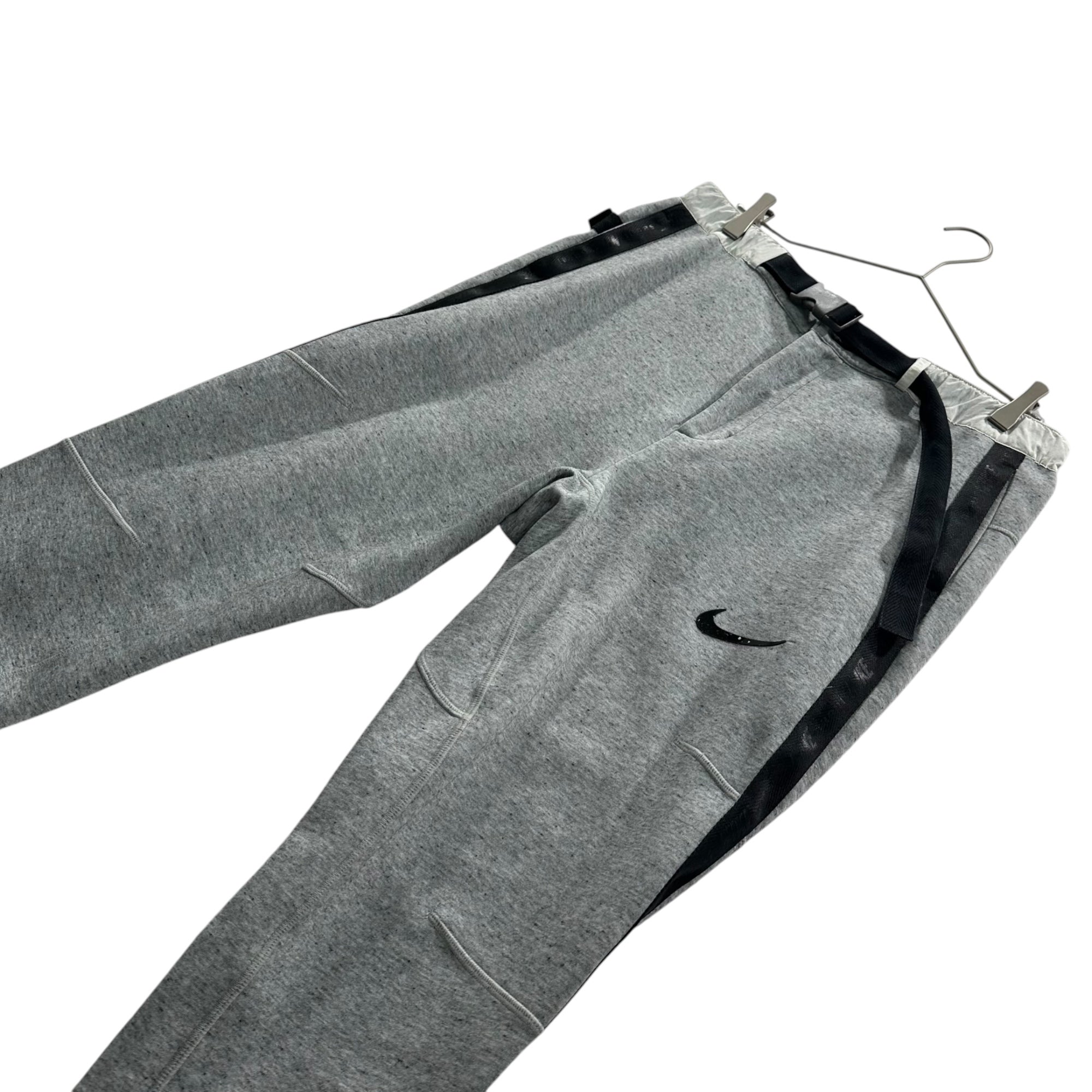 NIKE×sacai(ナイキ×サカイ) 20AW NRG FLEECE PANT フリース パンツ CZ4698-063 L ライトグレー トラック スウェット テック コラボ
