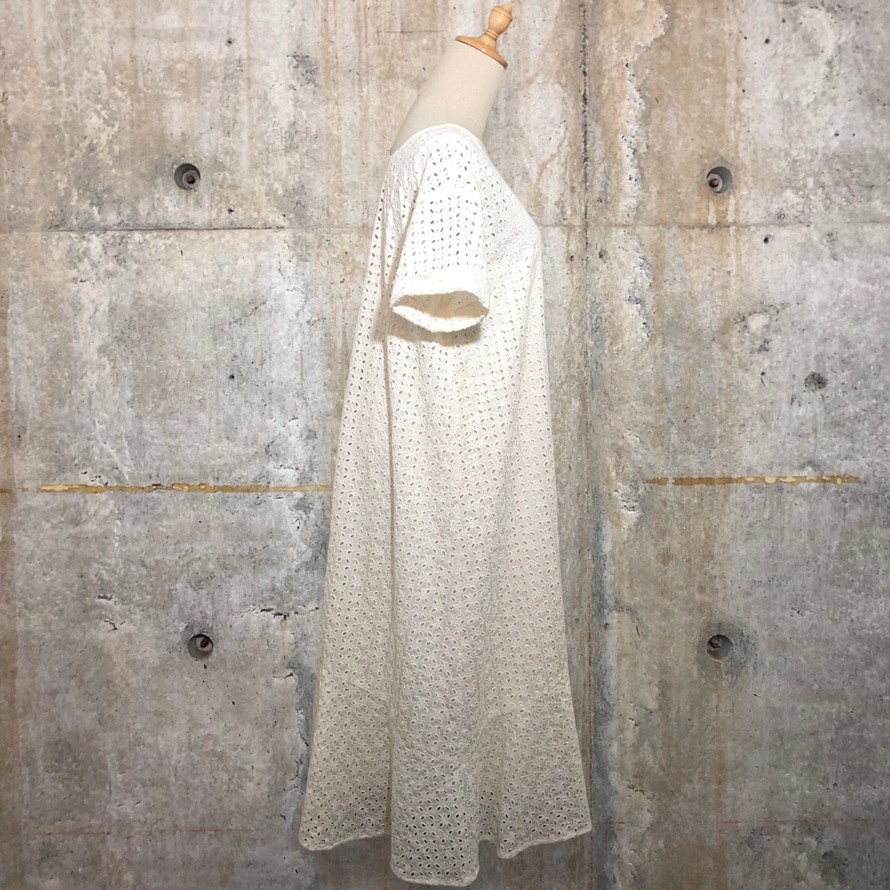 REKISAMI(レキサミ) エンブロイダリーコンビドレス RO-19122 1(Sサイズ程度) ホワイト