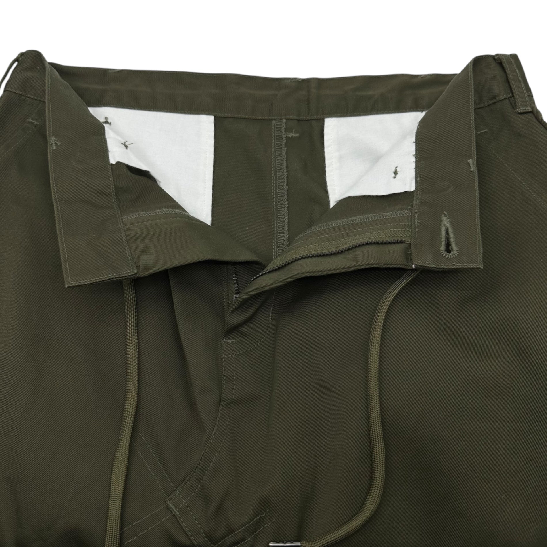 FUMITO GANRYU(フミトガンリュウ) Cotton sarouel chino pants コットン サルエル チノ パンツ チノパン FU0-PA-002 2(M程度) カーキ