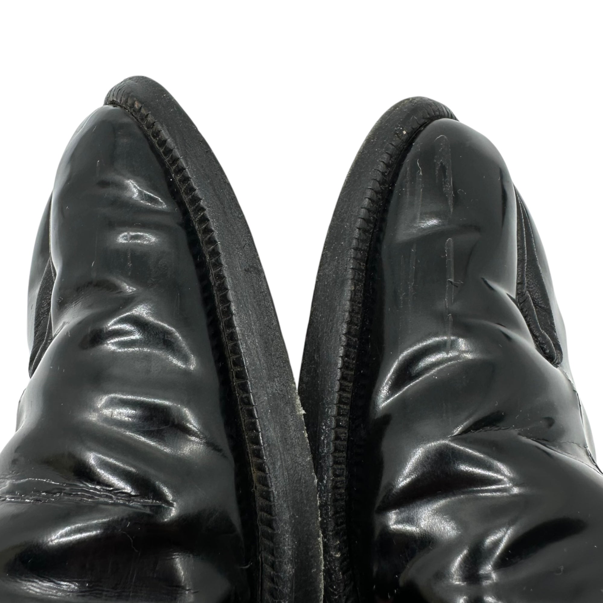 MAISON MARGIELA(メゾンマルジェラ) Patent leather tabi coin loafers パテントレザー 足袋 コイン ローファー 39(24.5~25.0cm程度) ブラック