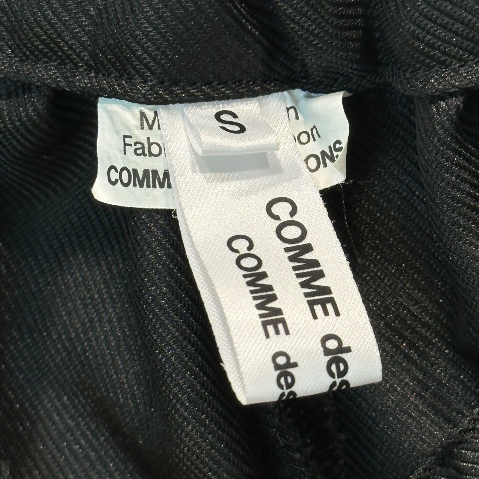 COMME des GARCONS COMME des GARCONS(コムデギャルソンコムデギャルソン) 25SS Estelle Balloon Pants エステル バルーン パンツ RO-P006 S ブラック AD2024 男性着用可能