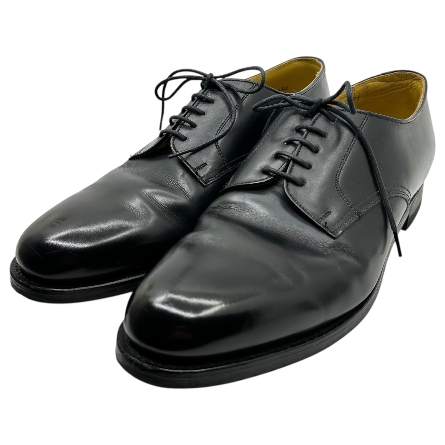REGAL(リーガル) Plain-Toe Lace-Up Leather Shoes プレーントゥ レースアップ レザー シューズ 革靴 ビジネス 21 041 26.5cm ブラック