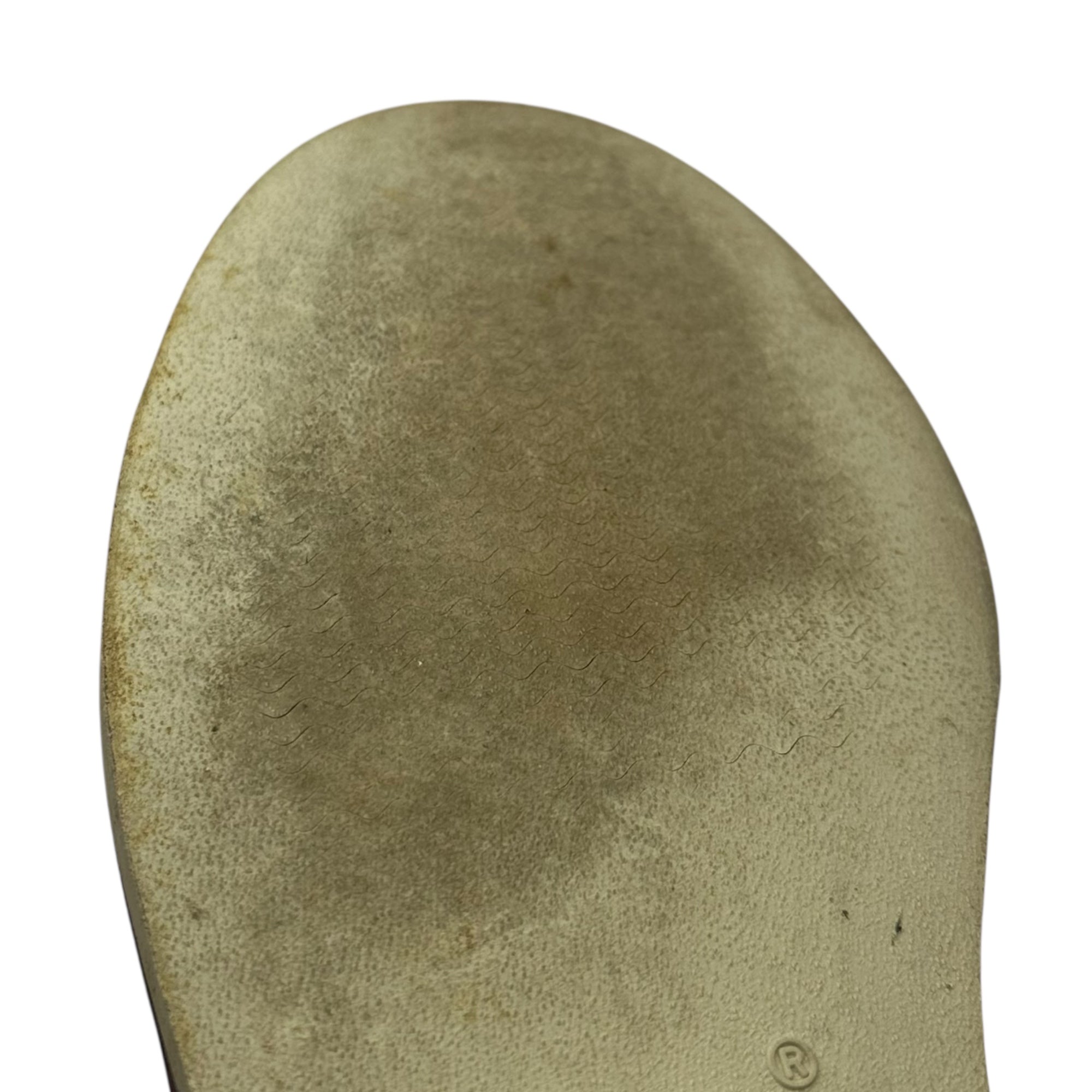 POLO RALPH LAUREN(ポロラルフローレン) Pony Logo Leather Deck Shoes ポニー ロゴ レザー デッキ シューズ 8EE(26cm程度) レッド