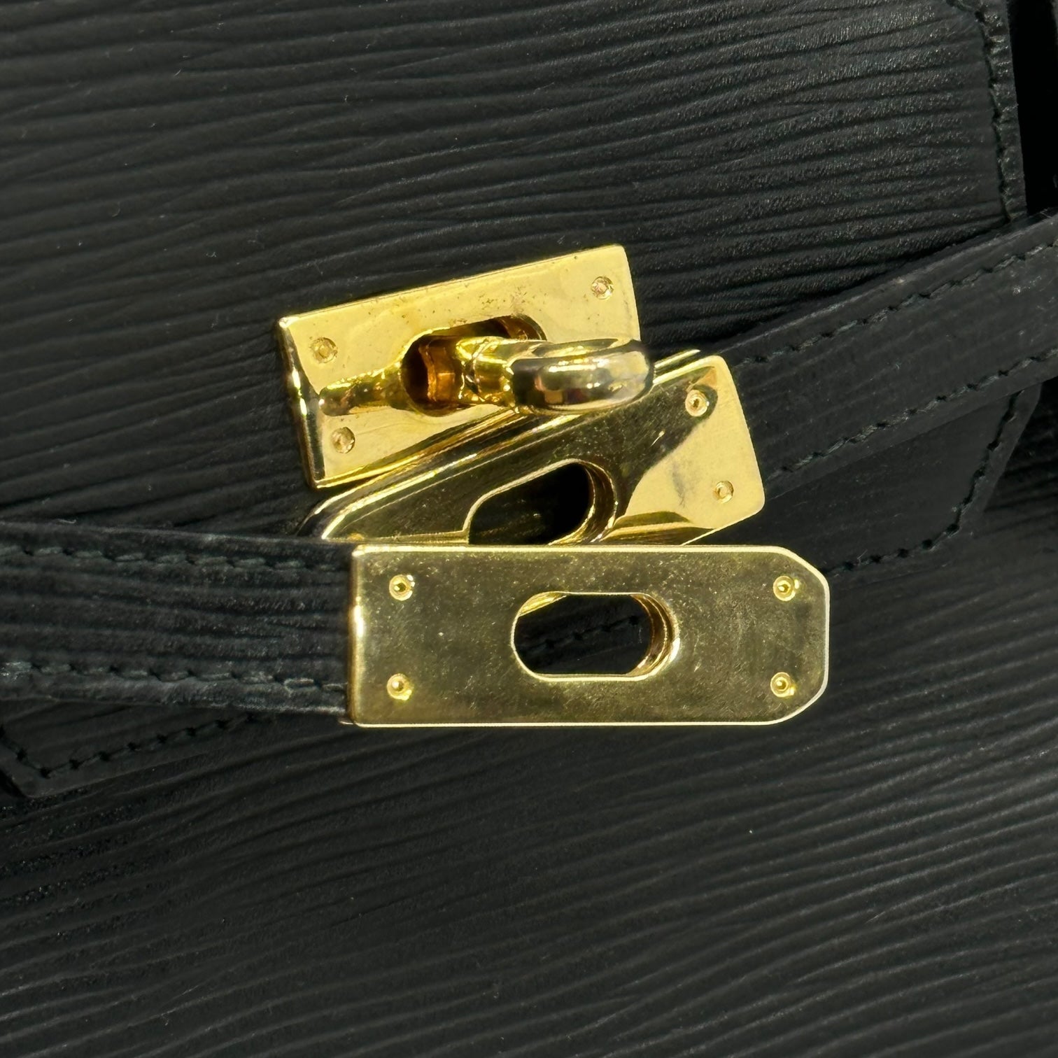 griffe(グリフ) Vintage Leather Handbag ヴィンテージ レザー ハンド バッグ ブラック ボストン