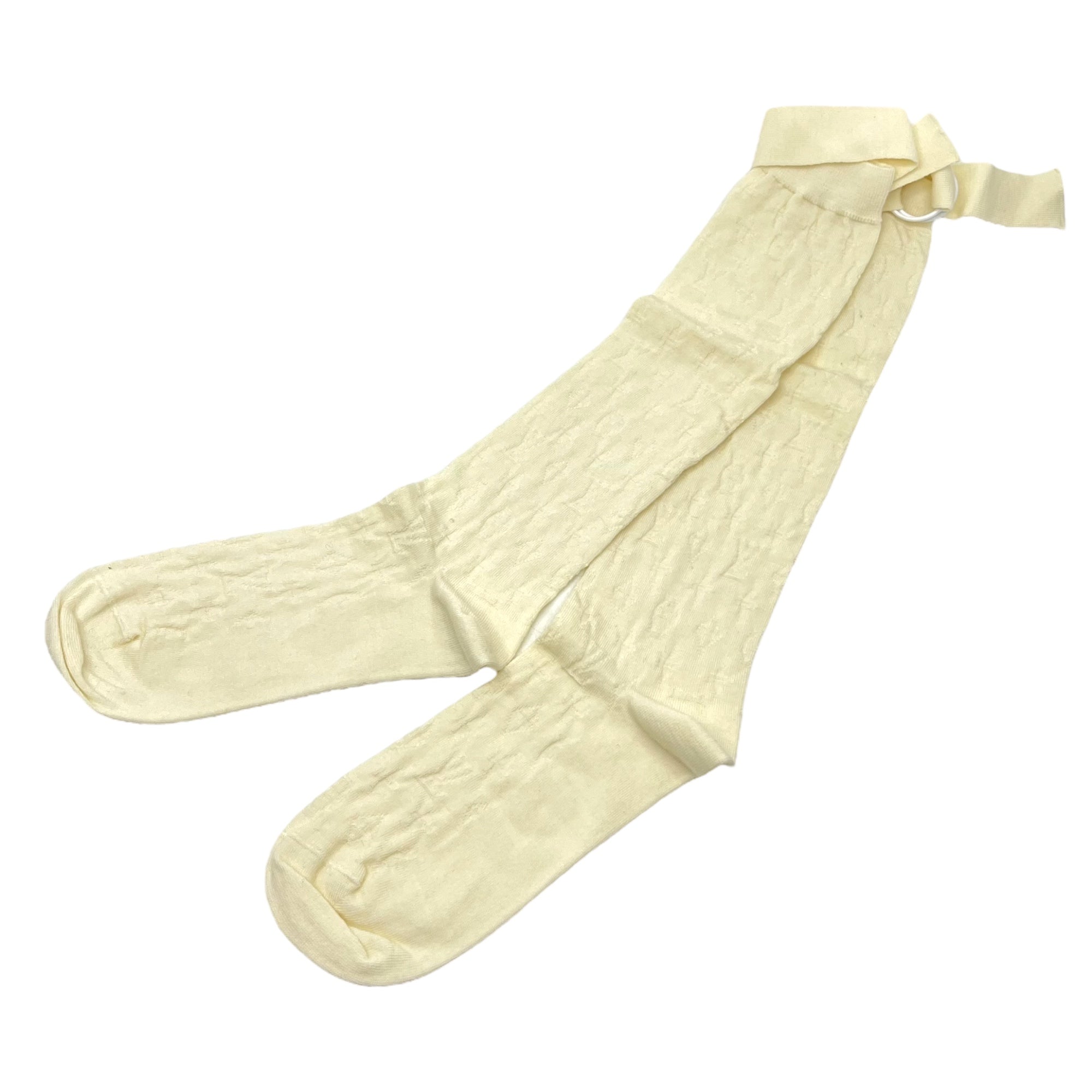 LOUIS VUITTON(ルイヴィトン) monogram socks モノグラム ソックス アイボリー 靴下