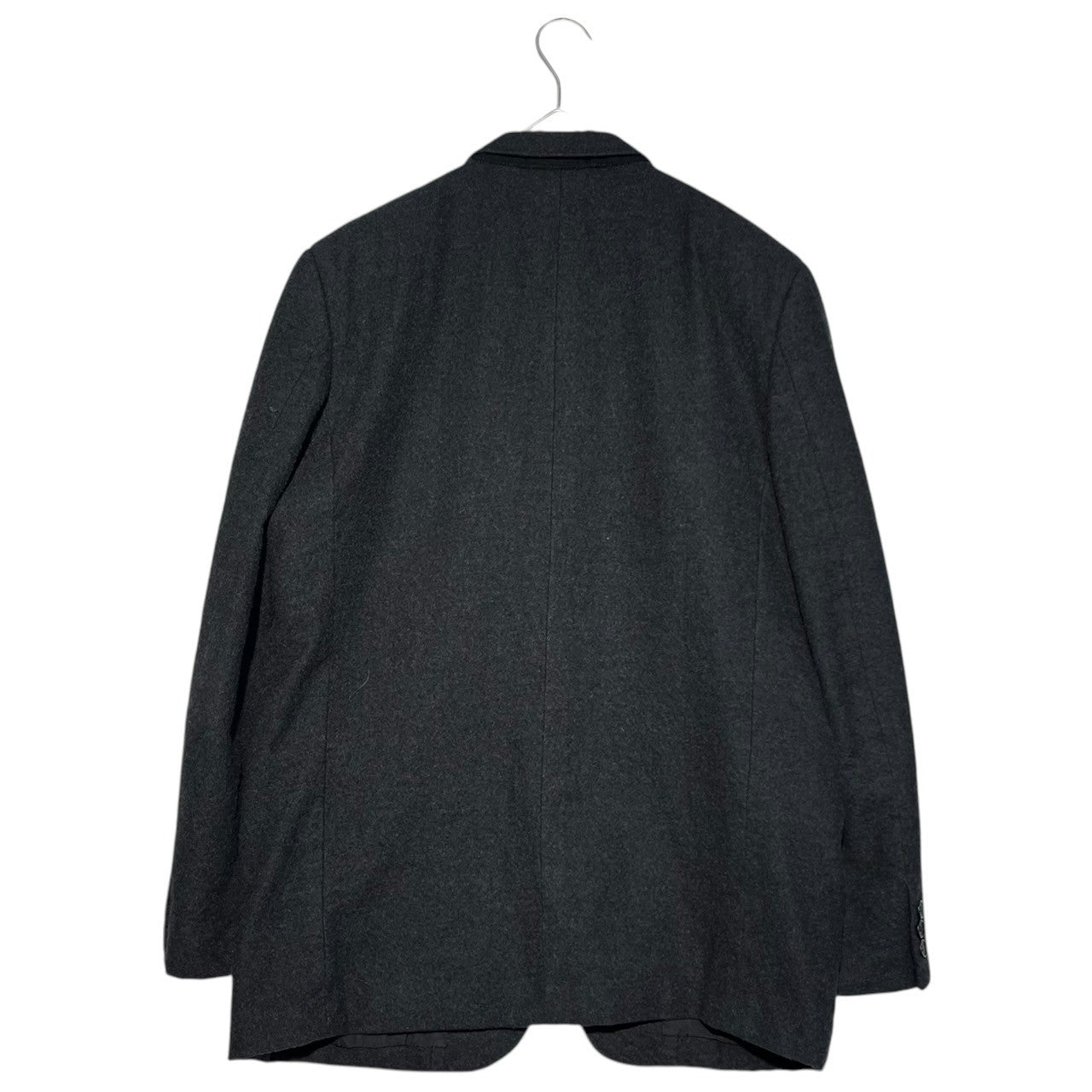 COMME des GARCONS HOMME(コムデギャルソンオム) 04AW 3-button wool jacket 04AW 3ボタン ウール ジャケット HN-J050 M ブラック AD2004 テーラード 00's