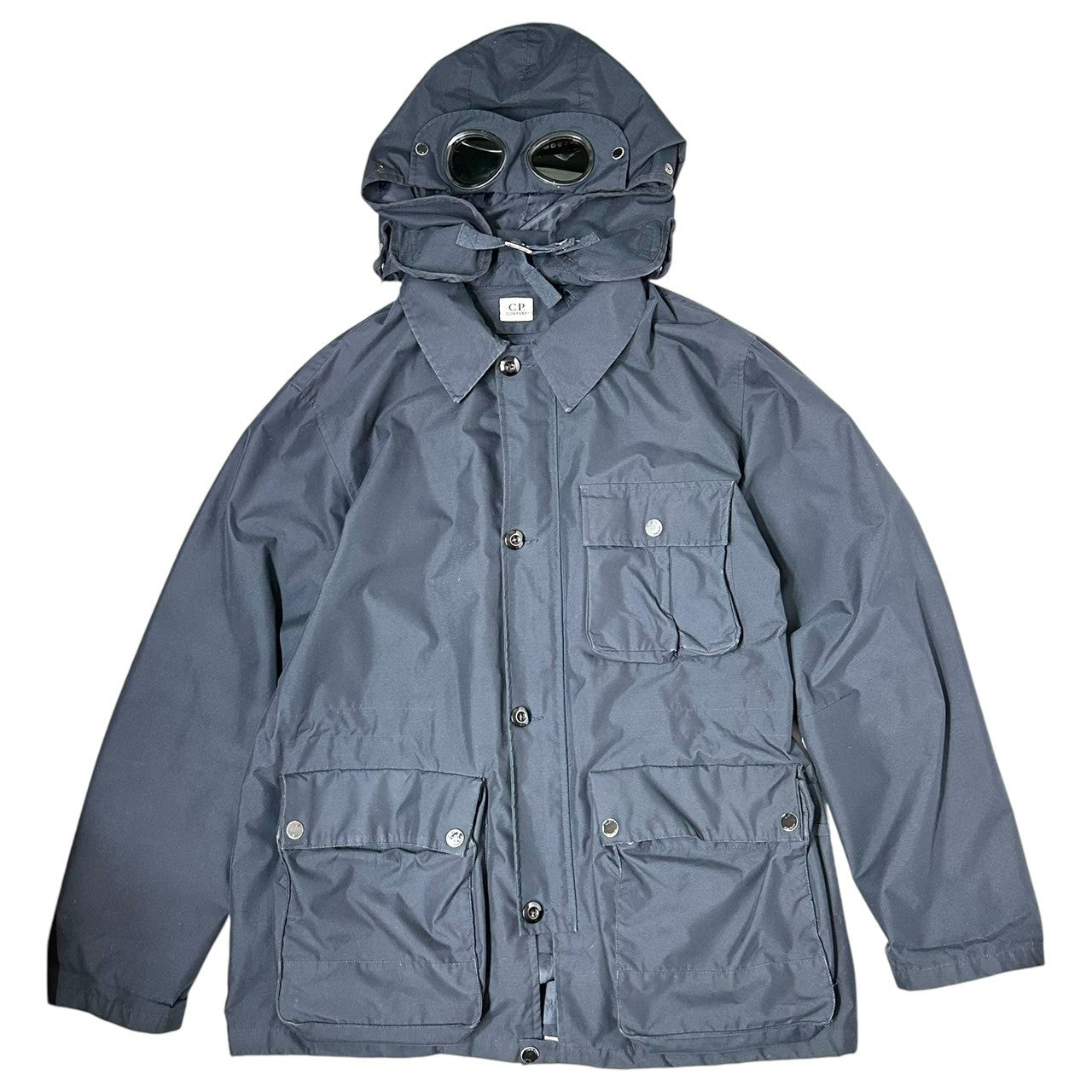 C.P.COMPANY(シーピーカンパニー) 02AW M65 down liner goggle jacket ミリタリー ダウン ライナー ゴーグル ジャケット 37184P58 M ダークネイビー 00's アーカイブ
