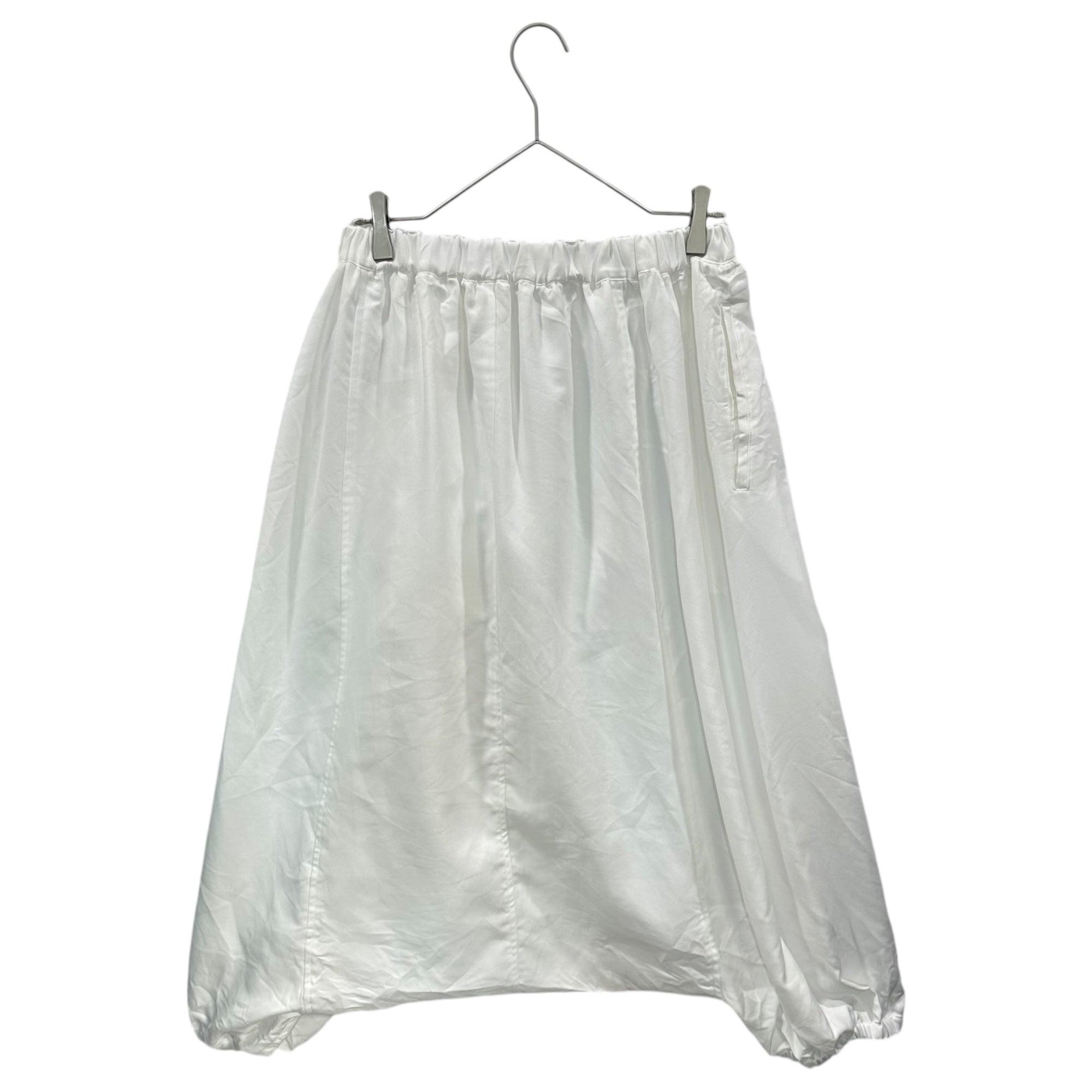 COMME des GARCONS(コムデギャルソン) 2026SS Wide Sarouel Pants ワイド サルエル パンツ GQ-P020 S ホワイト AD2025 男性着用可能