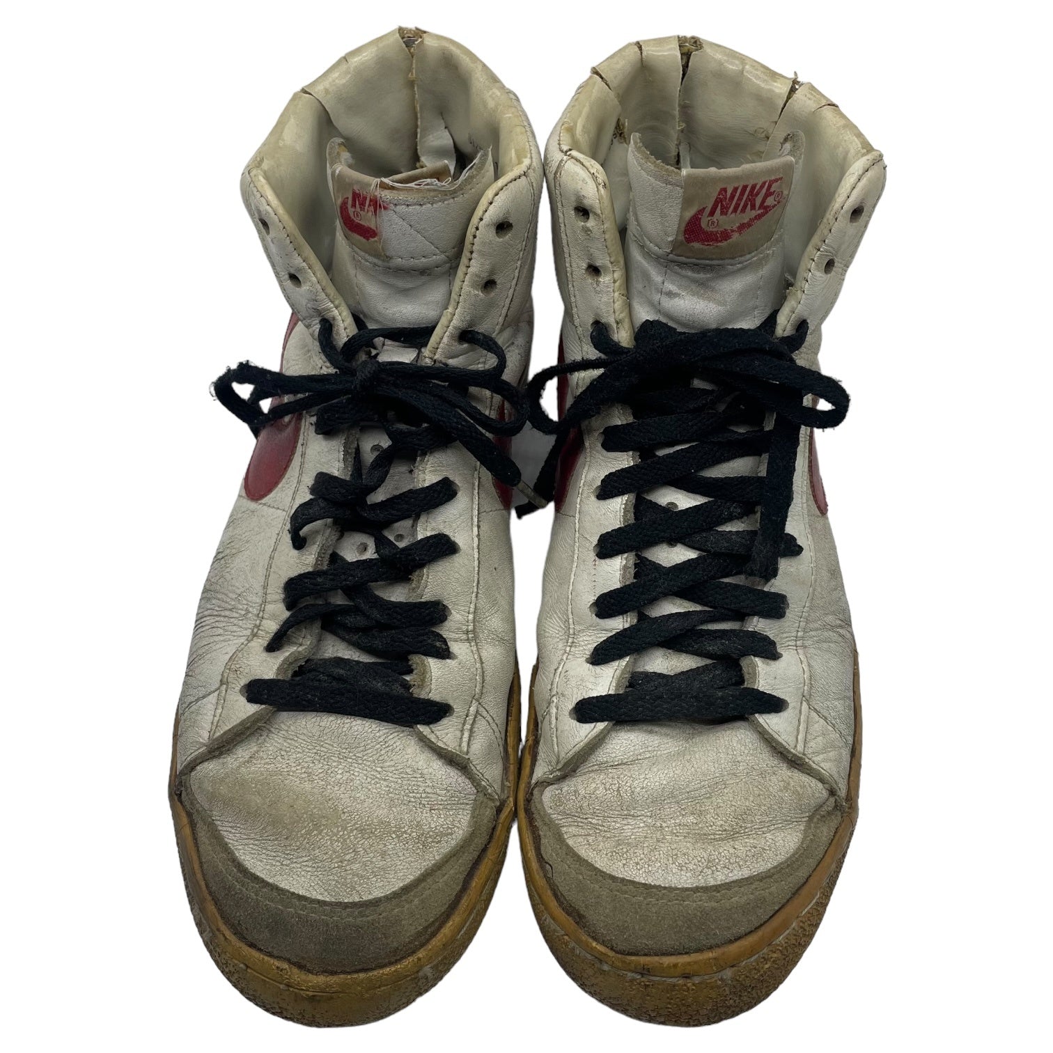 NIKE(ナイキ) 80's BLAZER HI ORIGINAL ブレザー ハイ オリジナル ヴィンテージ ハイカット スニーカー 800709ST SIZE 10 ホワイト×レッド