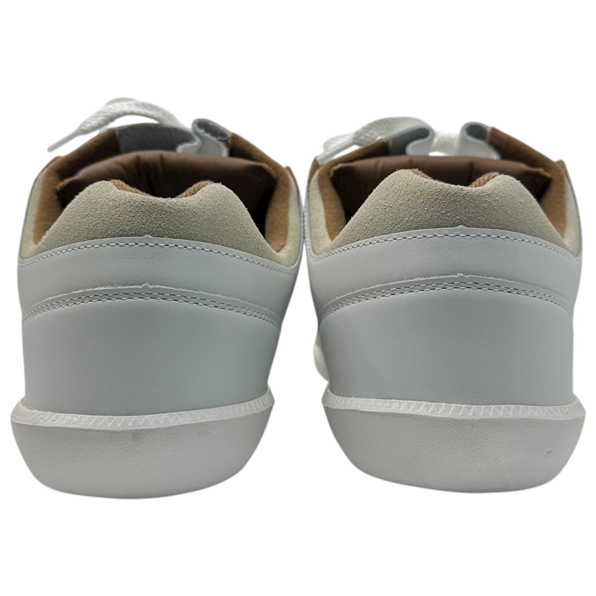 Sangacio(サンガッチョ) × Banksy にゅ~ず 『BONSAI』 BRANDALISED ローカット スニーカー 27.5cm ホワイト×ブラウン コラボ