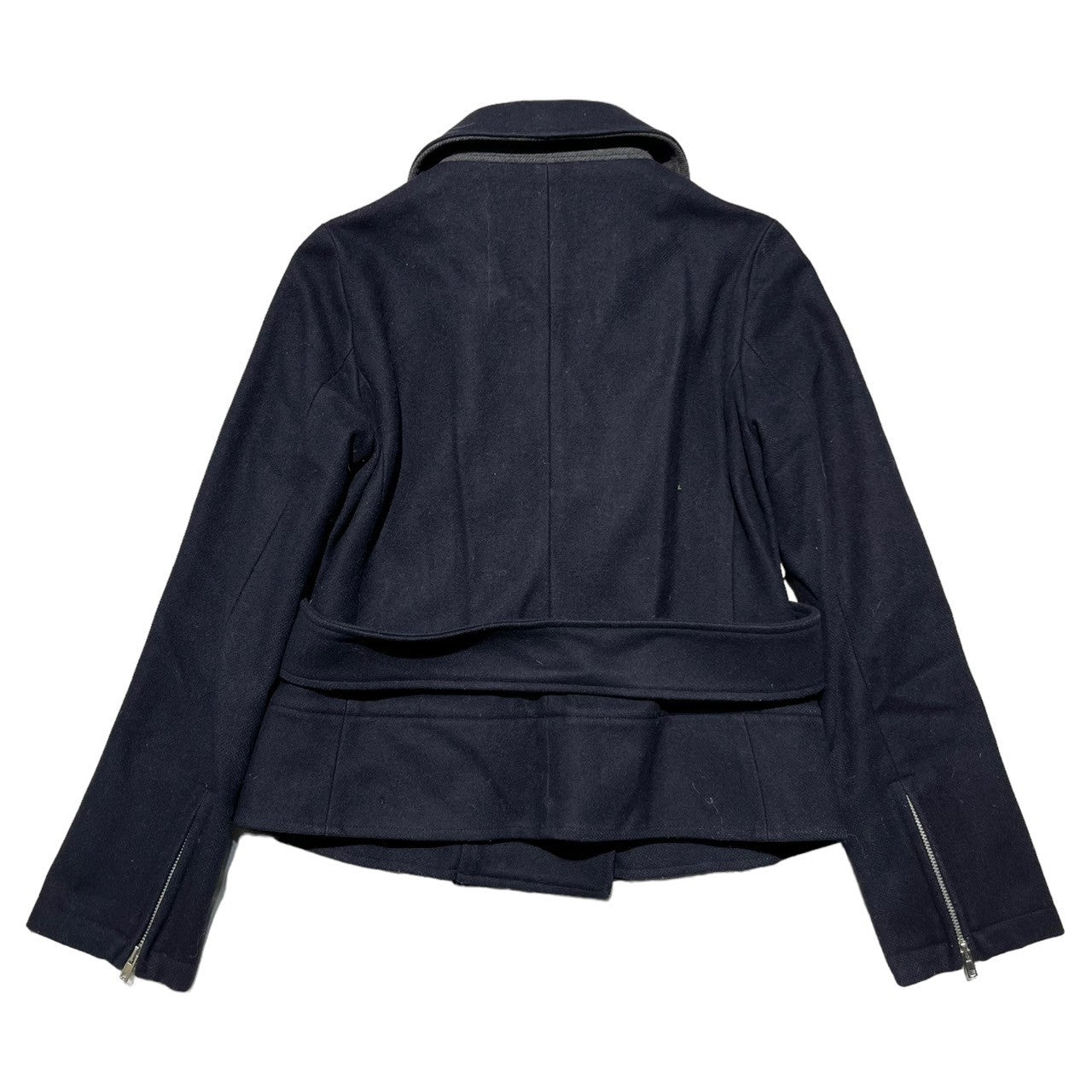 GOLDEN GOOSE(ゴールデングース) Figure eight melton pea coat 八の字 メルトン ピーコート Pコート SIZE XXS ネイビー
