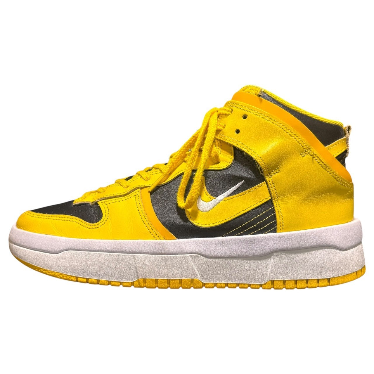 NIKE(ナイキ) WMNS DUNK HIGH UP ウィメンズ ダンク ハイアップ DH3718-001 26cm ブラック/ユニバーシティゴールド/ホワイト/バーシティメイズ