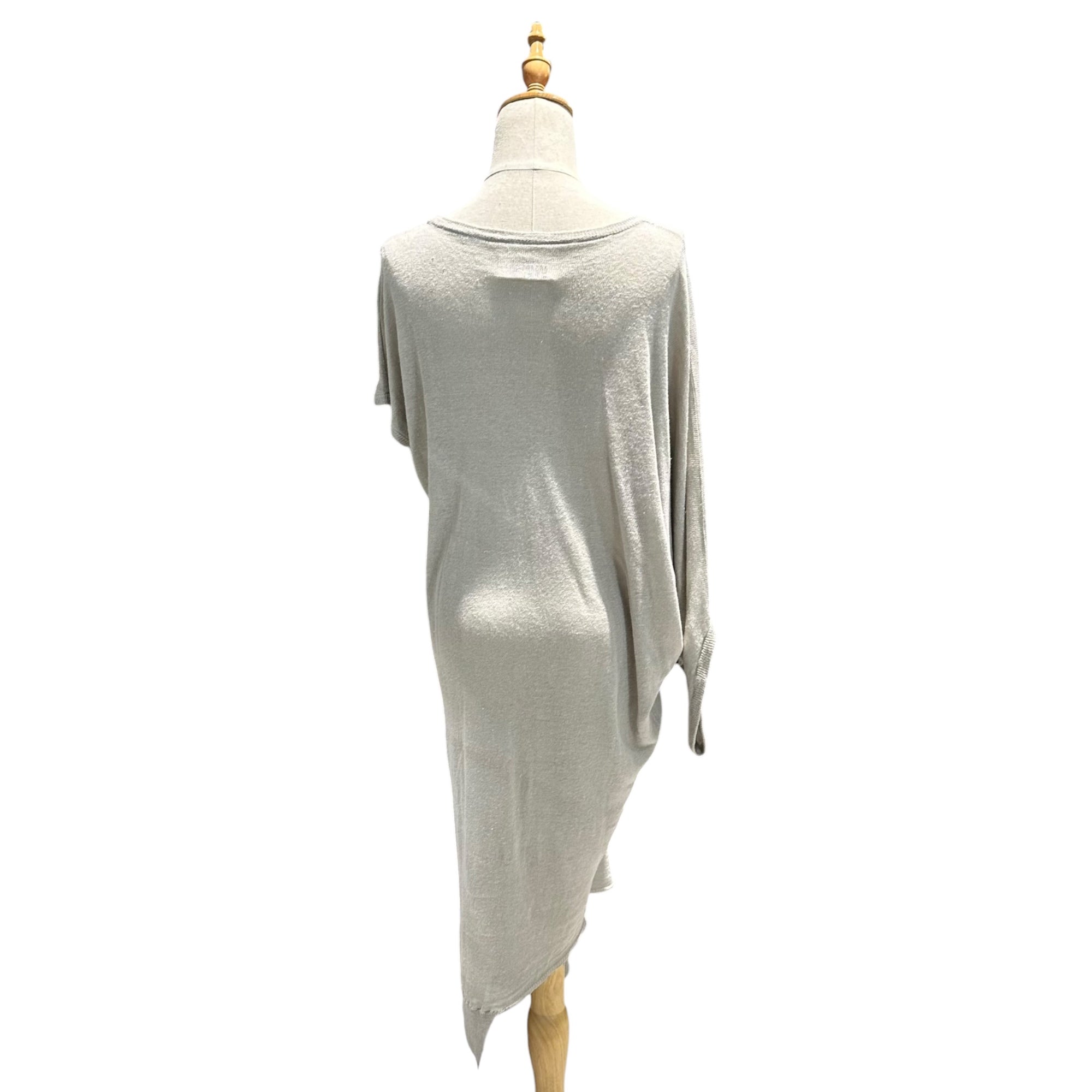 MM6 Maison Margiela(エムエムシックス) Asymmetrical Linen Knit Dress アシンメトリー リネン ニット ワンピース S ベージュ
