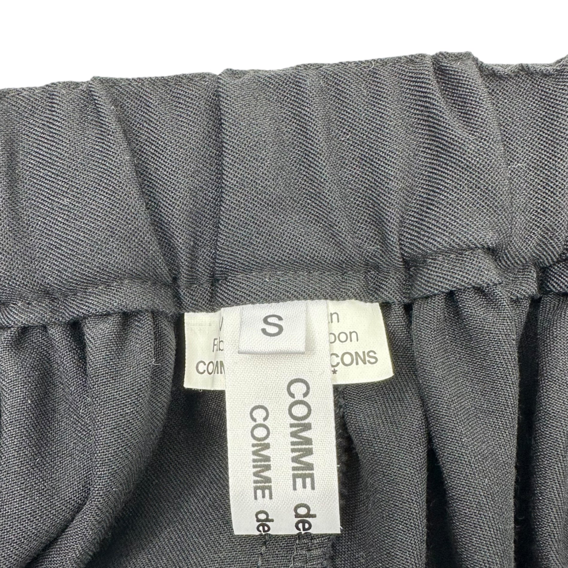 COMME des GARCONS COMME des GARCONS(コムデギャルソンコムデギャルソン) 17AW Wool penguin sarouel pants ウール ペンギン サルエル パンツ RT-P007 S ブラック AD2017