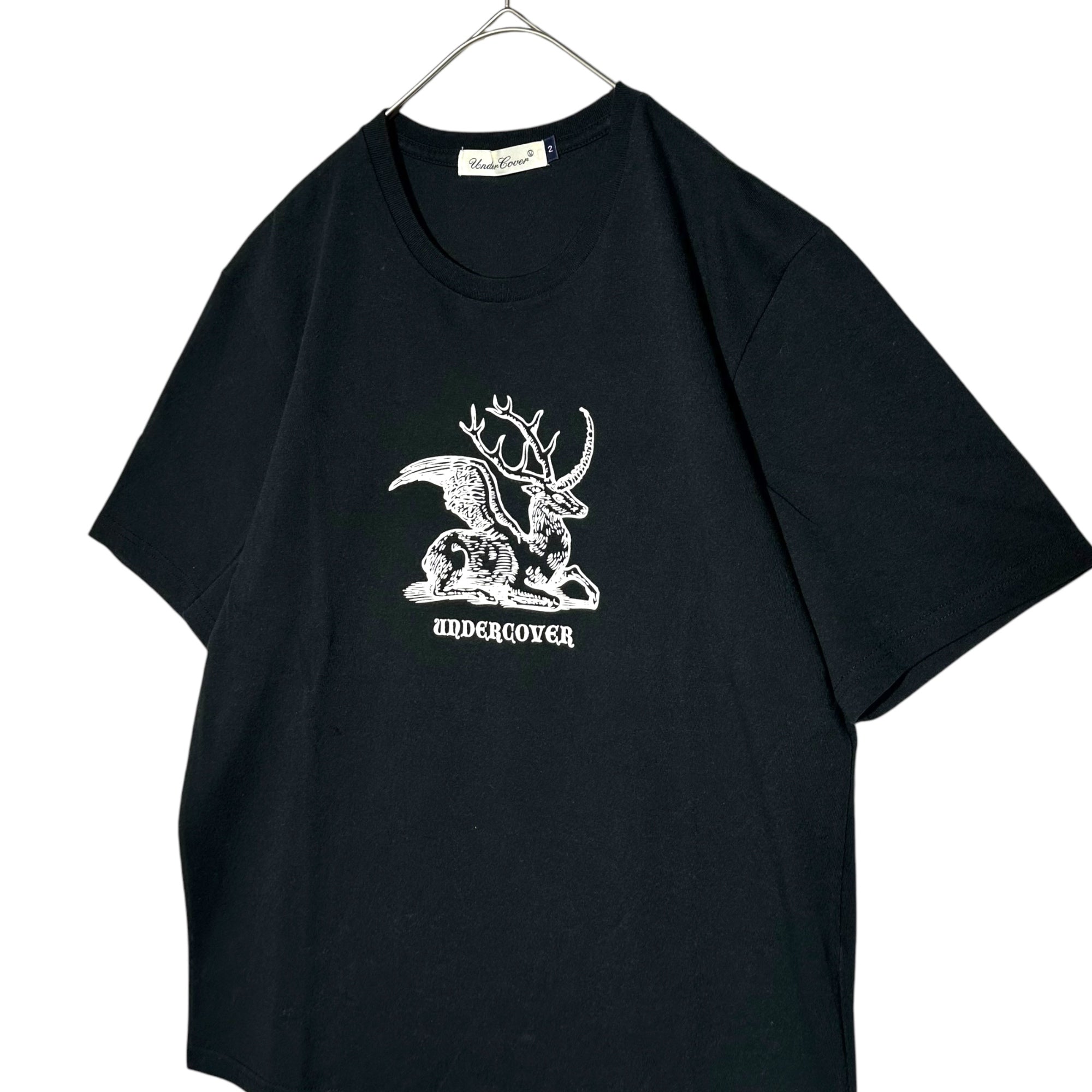 UNDERCOVER(アンダーカバー) Graphic Logo T-Shirt グラフィック ロゴ Tシャツ 2 ブラック 鹿 ペガサス