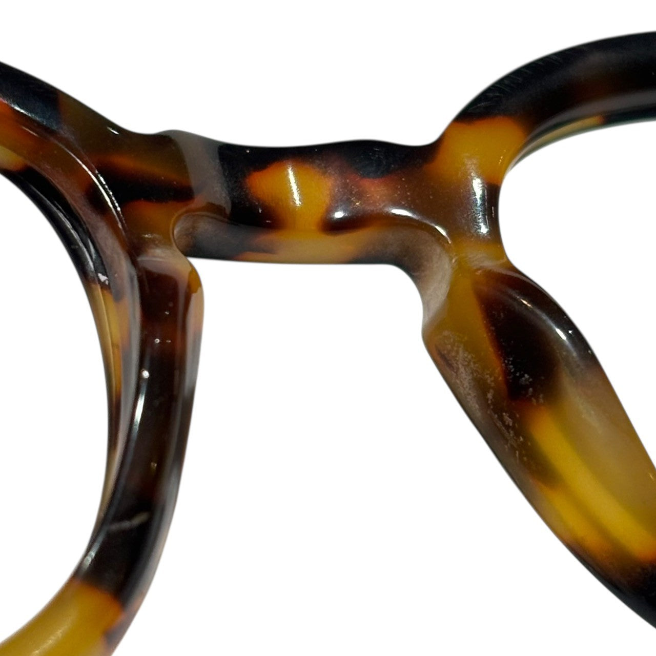 TART OPTICAL(タートオプティカル) 60's ARNEL - Tortoiseshell アーネル ウェリントン 眼鏡 鼈甲 5 3/4 44-24 ブラウン 60年代 ヴィンテージ