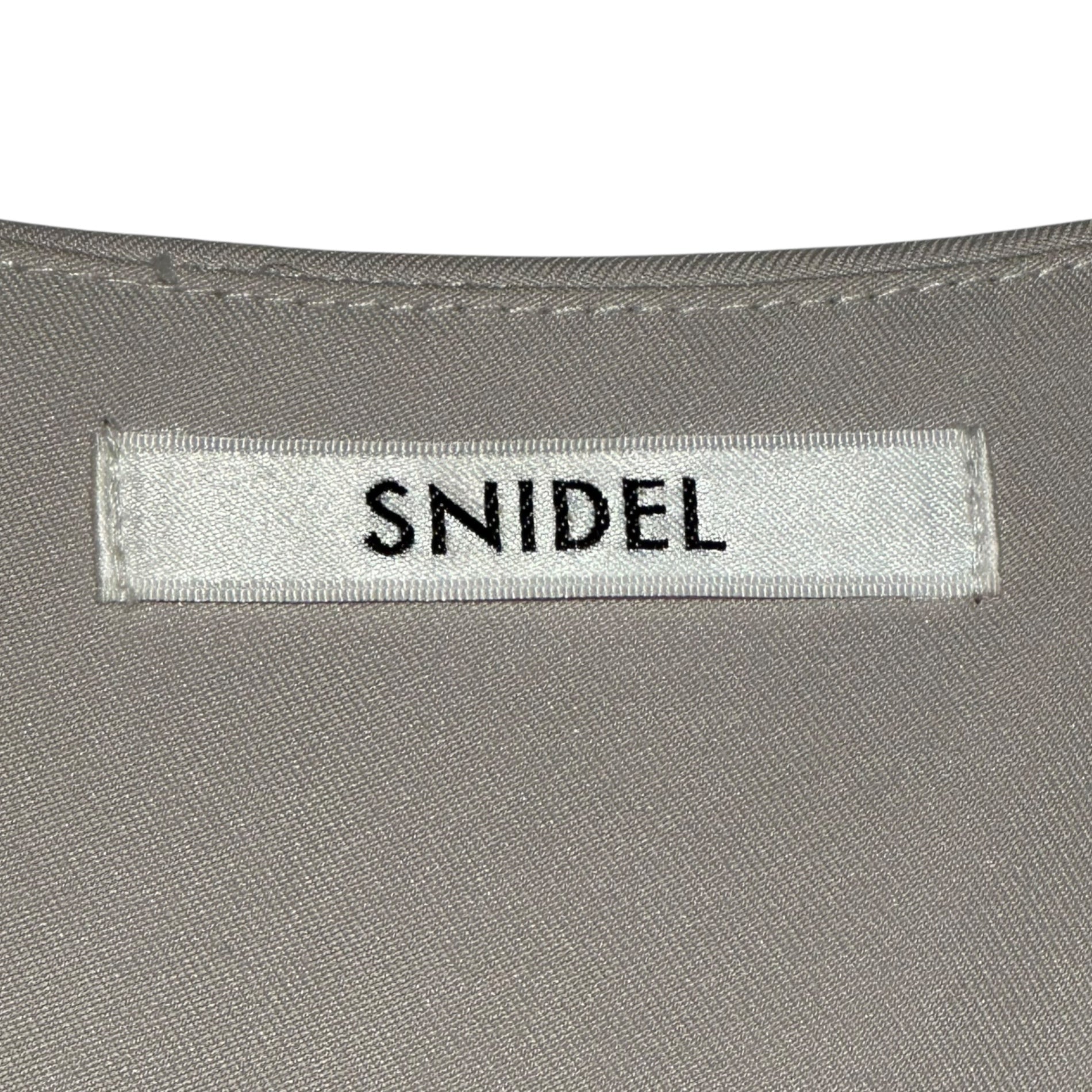 snidel(スナイデル) Sustainable バック クロス オールインワン SWFO222027 0(XS程度) グレージュ サロペット