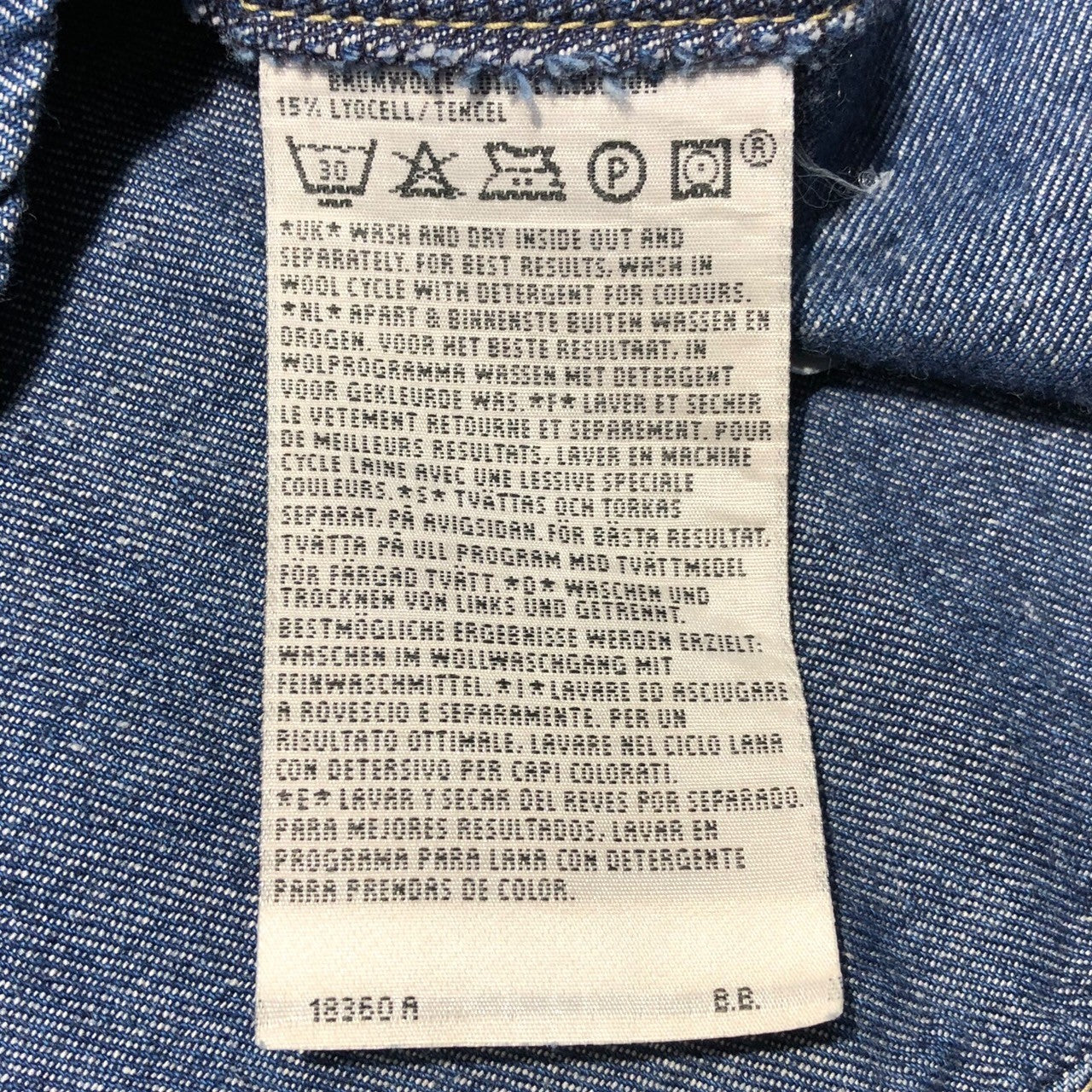 Levi's Engineered Jeans(リーバイスエンジニアドジーンズ) 00's Pullover S/S denim shirt プルオーバー 半袖 デニム シャツ 60101-0535 XL インディゴ 2000年