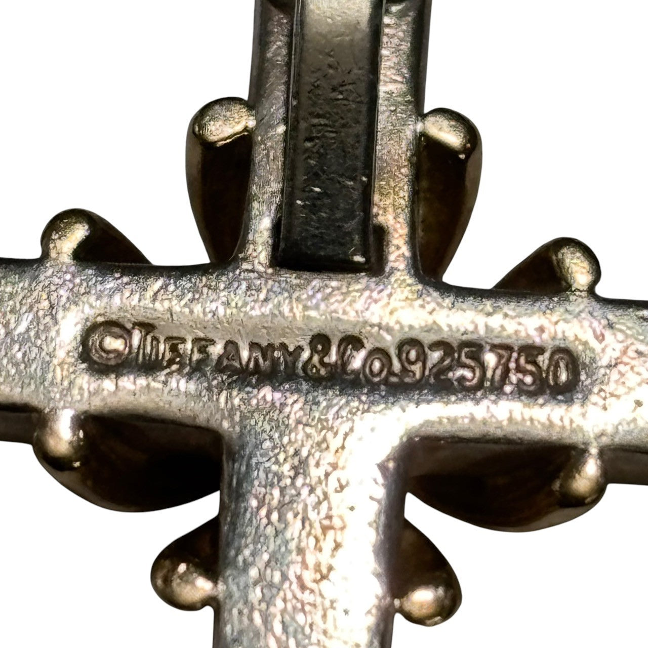 TIFFANY & CO.(ティファニー) 18k gold x 925 silver signature cross necklace 18金 × シルバー925 シグネチャー クロス ネックレス シルバー×ゴールド 750 チェーン ペンダント トップ